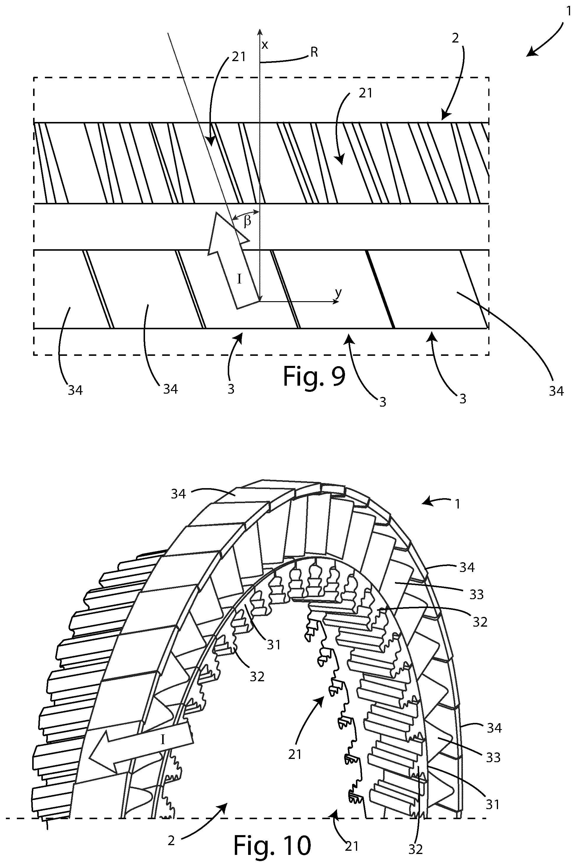 Patent US12104502 Figure 5 – Method for giving shroud interference to axial-entry blades in a rotary machine and rotary machine