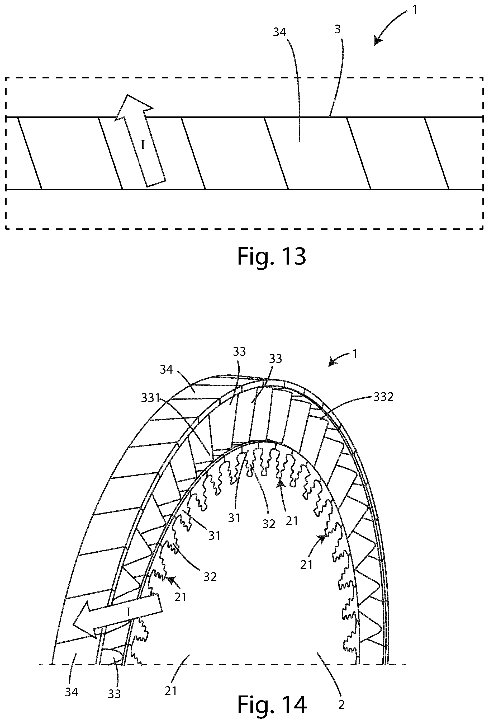 Patent US12104502 Figure 7 – Method for giving shroud interference to axial-entry blades in a rotary machine and rotary machine