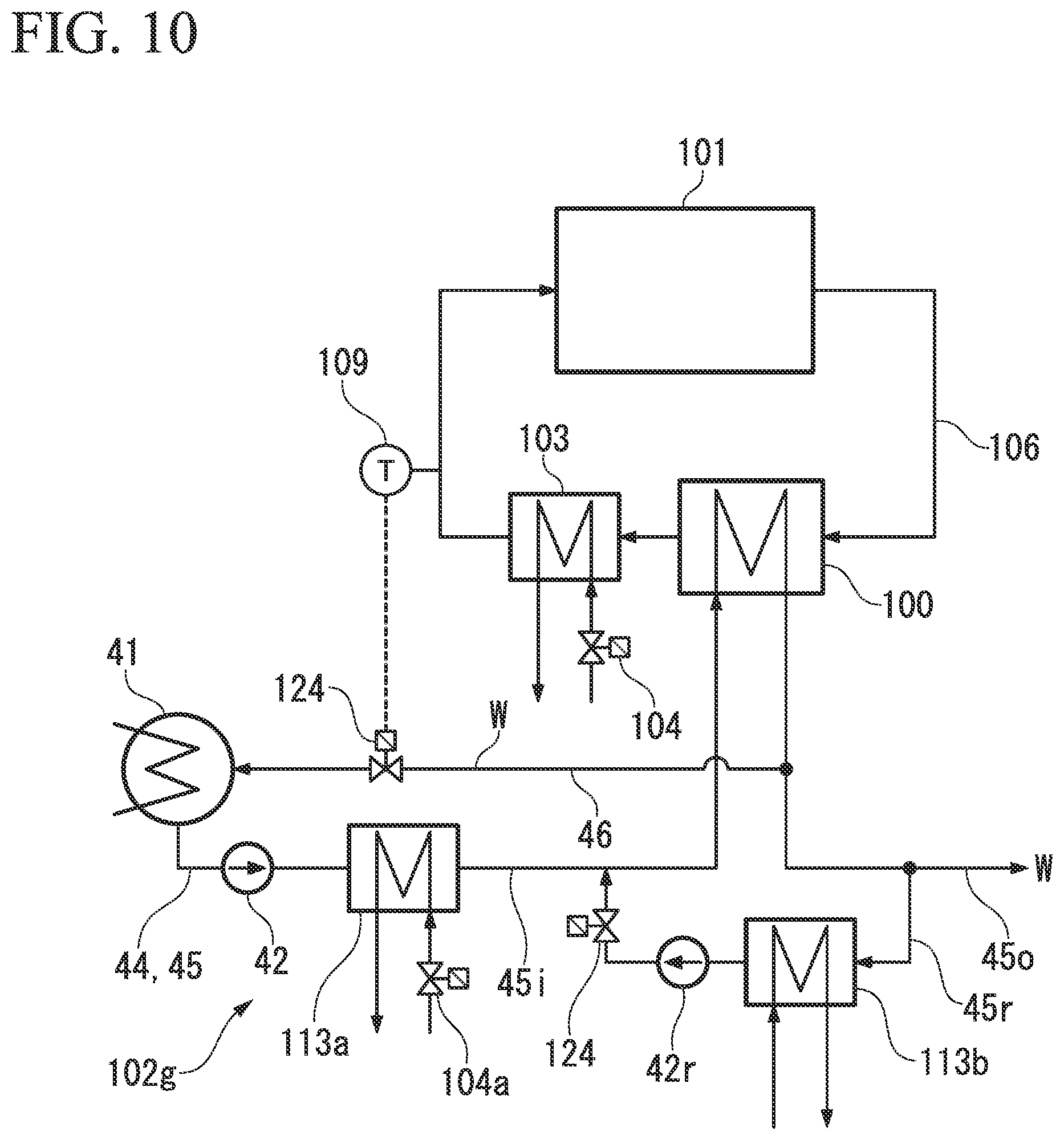 Patent US12104506 Figure 7 – Plant and operation method therefor