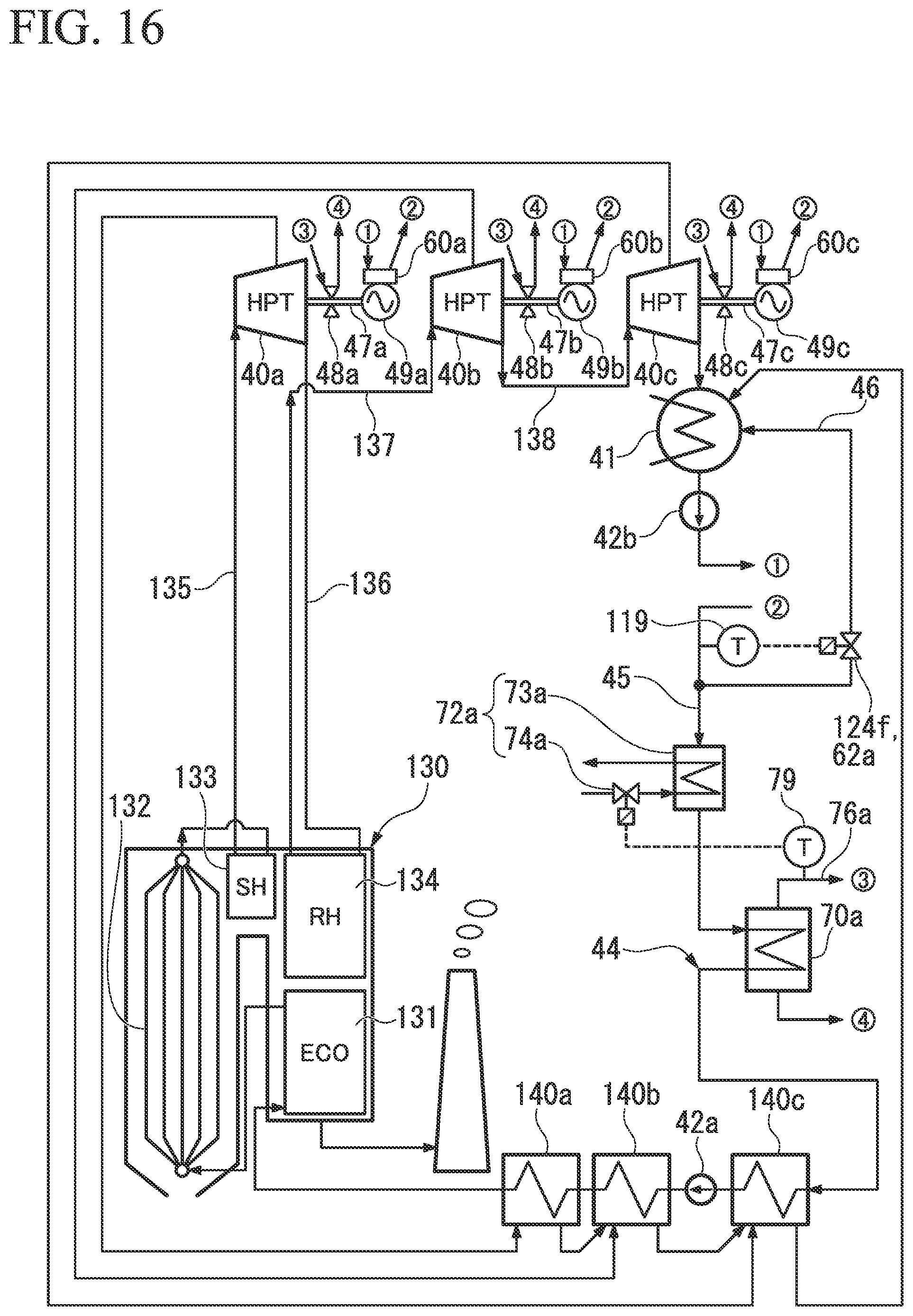 Patent US12104506 Figure 12 – Plant and operation method therefor