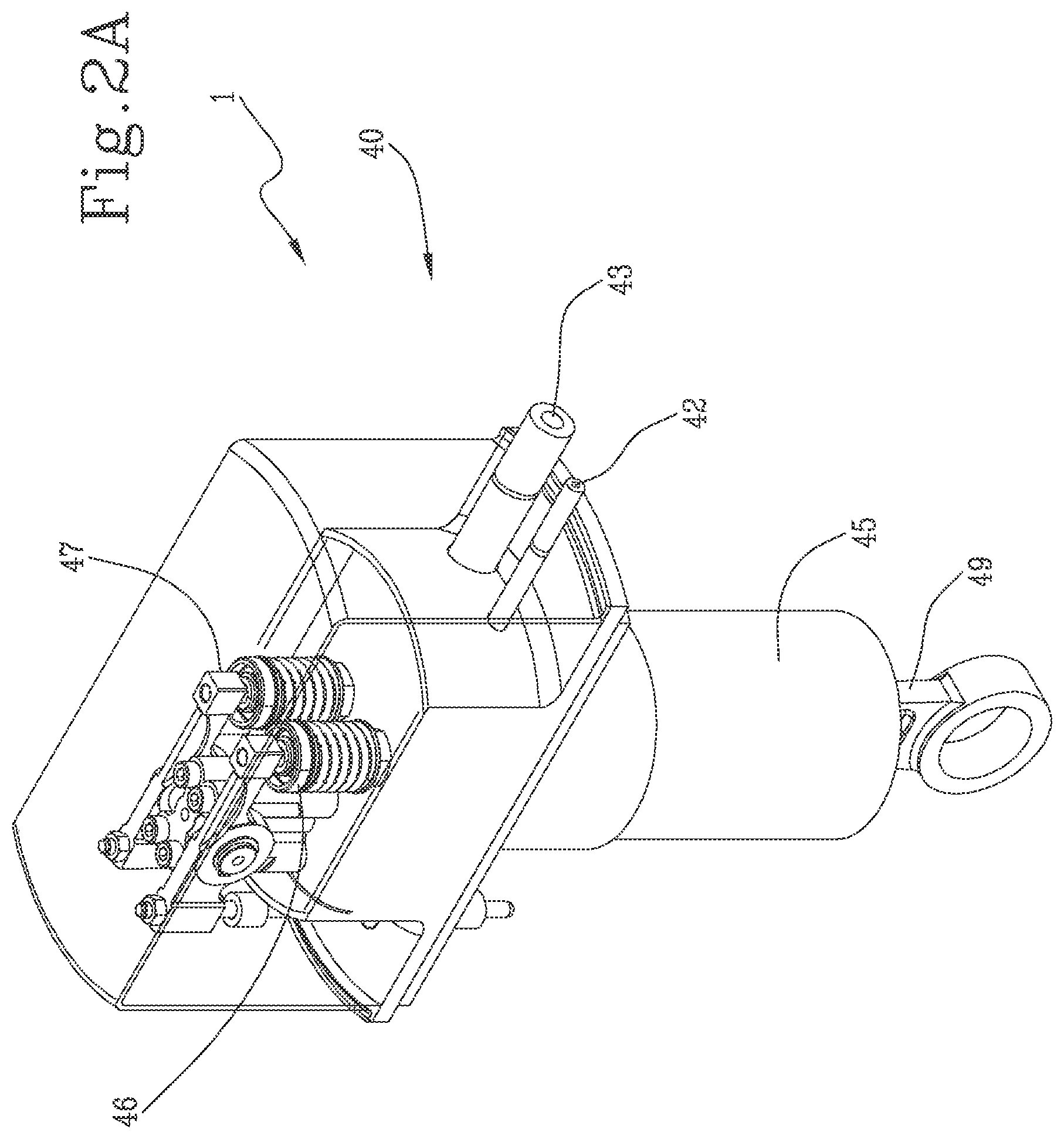 Patent US12104507 Figure 2 – Plant for producing mechanical energy from a carrier fluid under cryogenic conditions