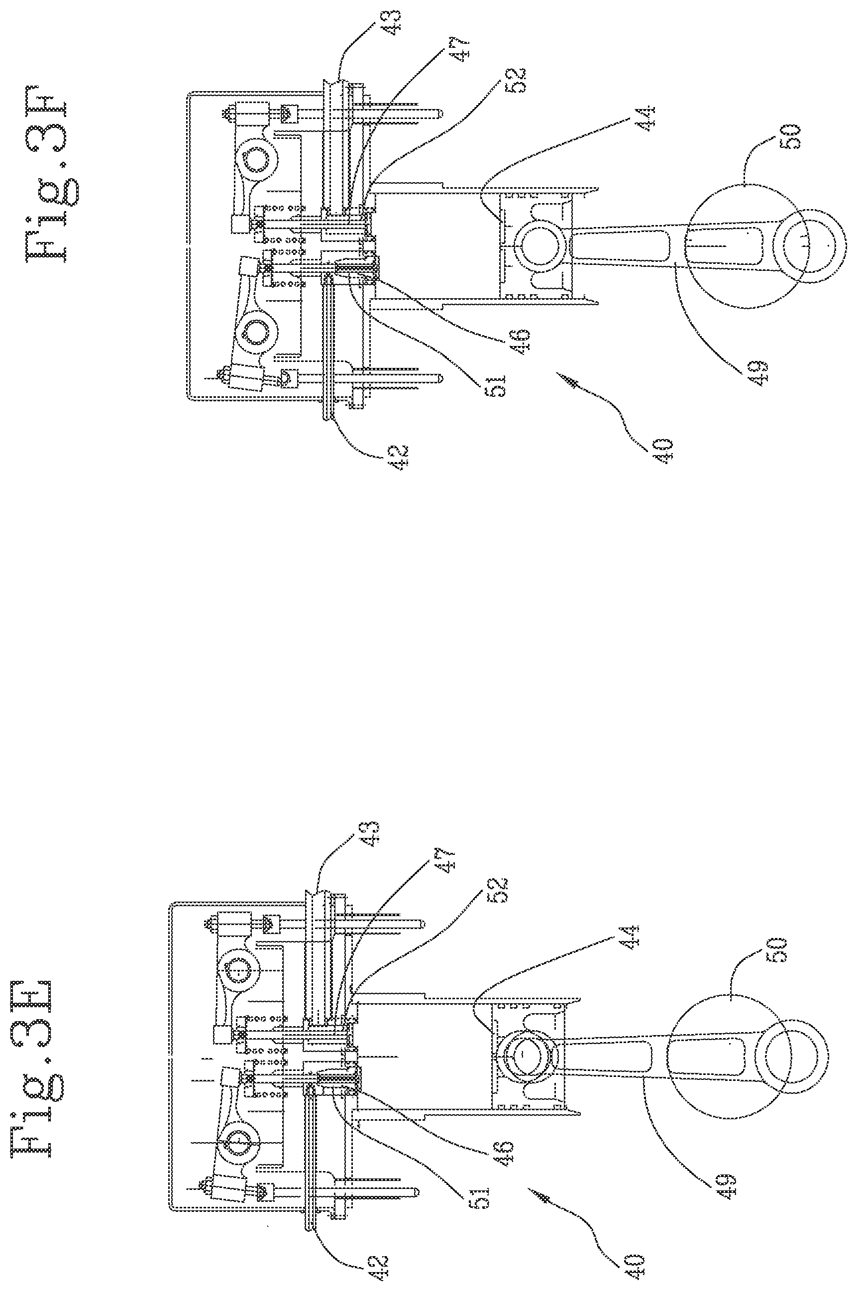 Patent US12104507 Figure 6 – Plant for producing mechanical energy from a carrier fluid under cryogenic conditions