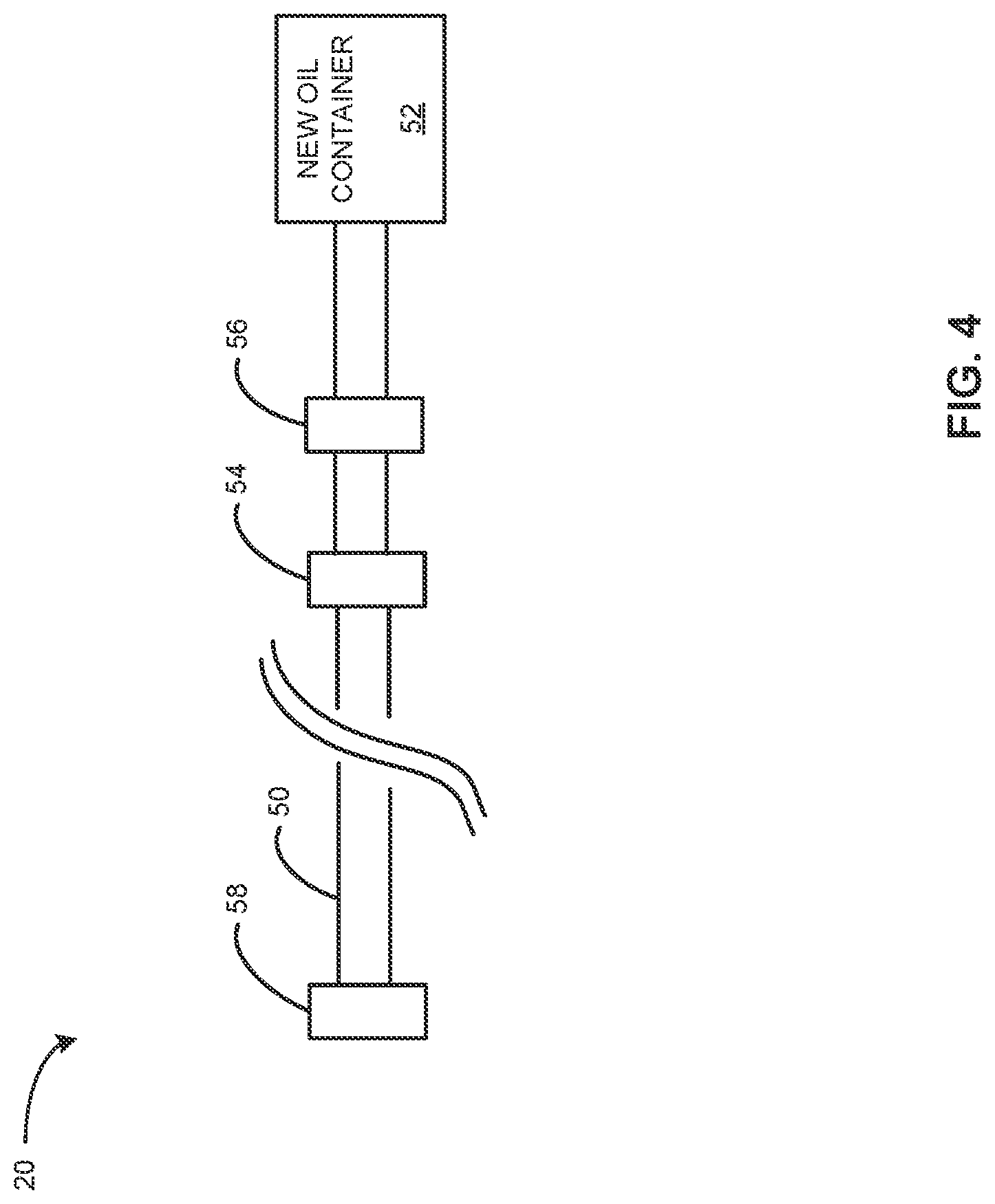Patent US12104509 Figure 4 – Autonomous oil change system