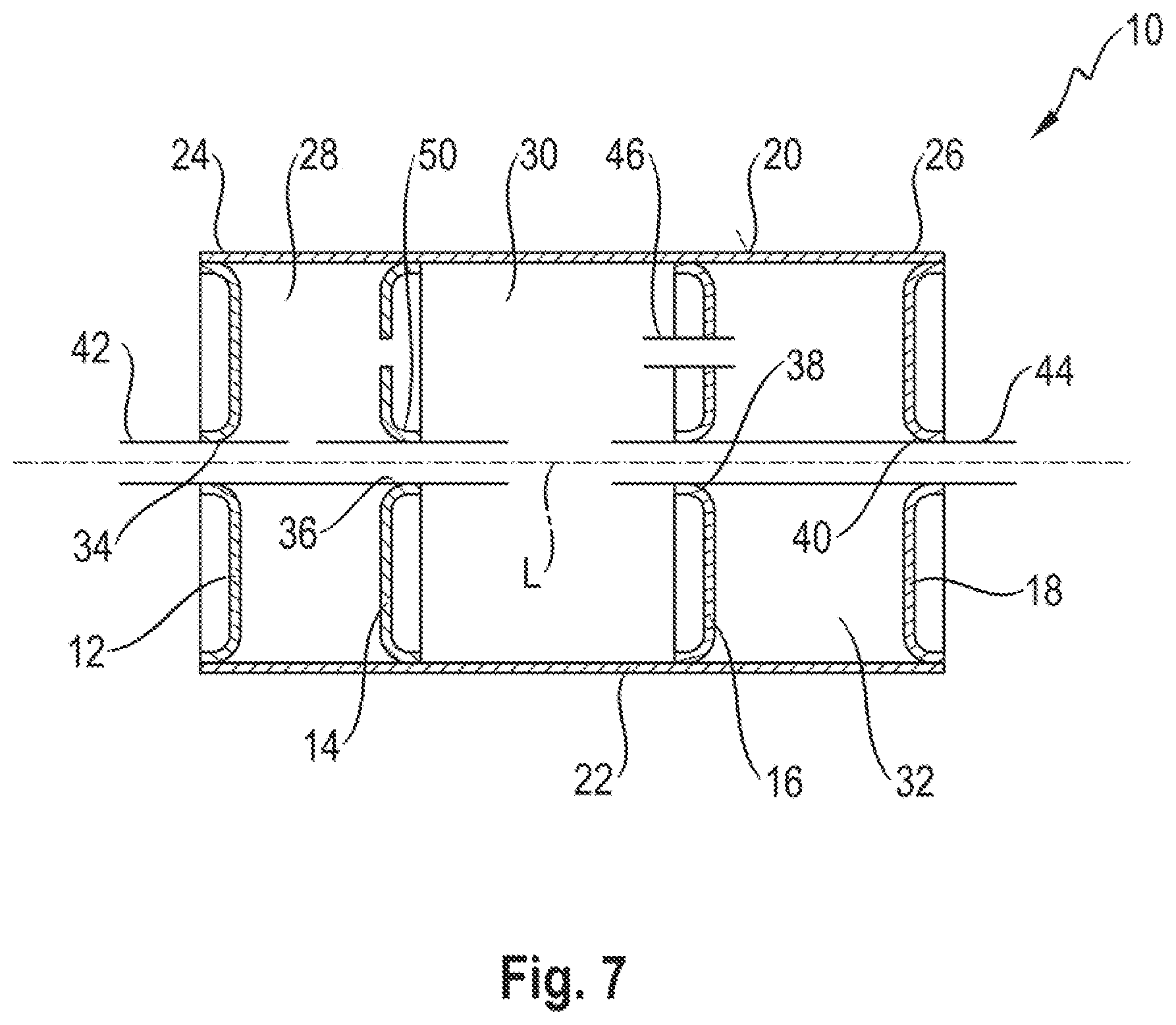 Patent US12104512 Figure 4 – Muffler and method for making the same