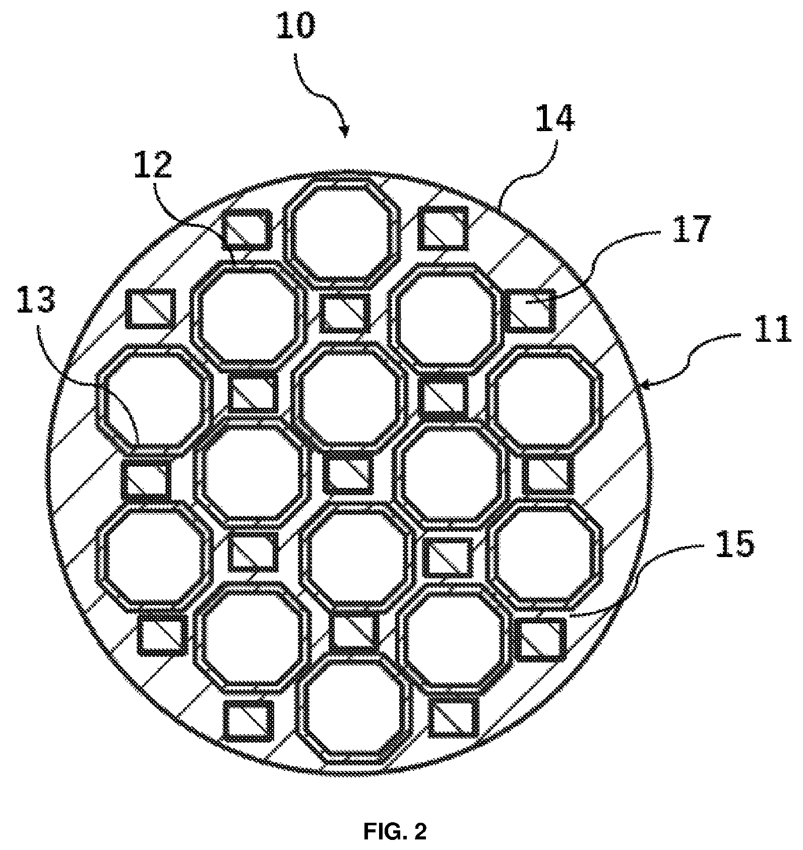 Patent US12104519 Figure 2 – Catalyst support and induction heating catalyst system