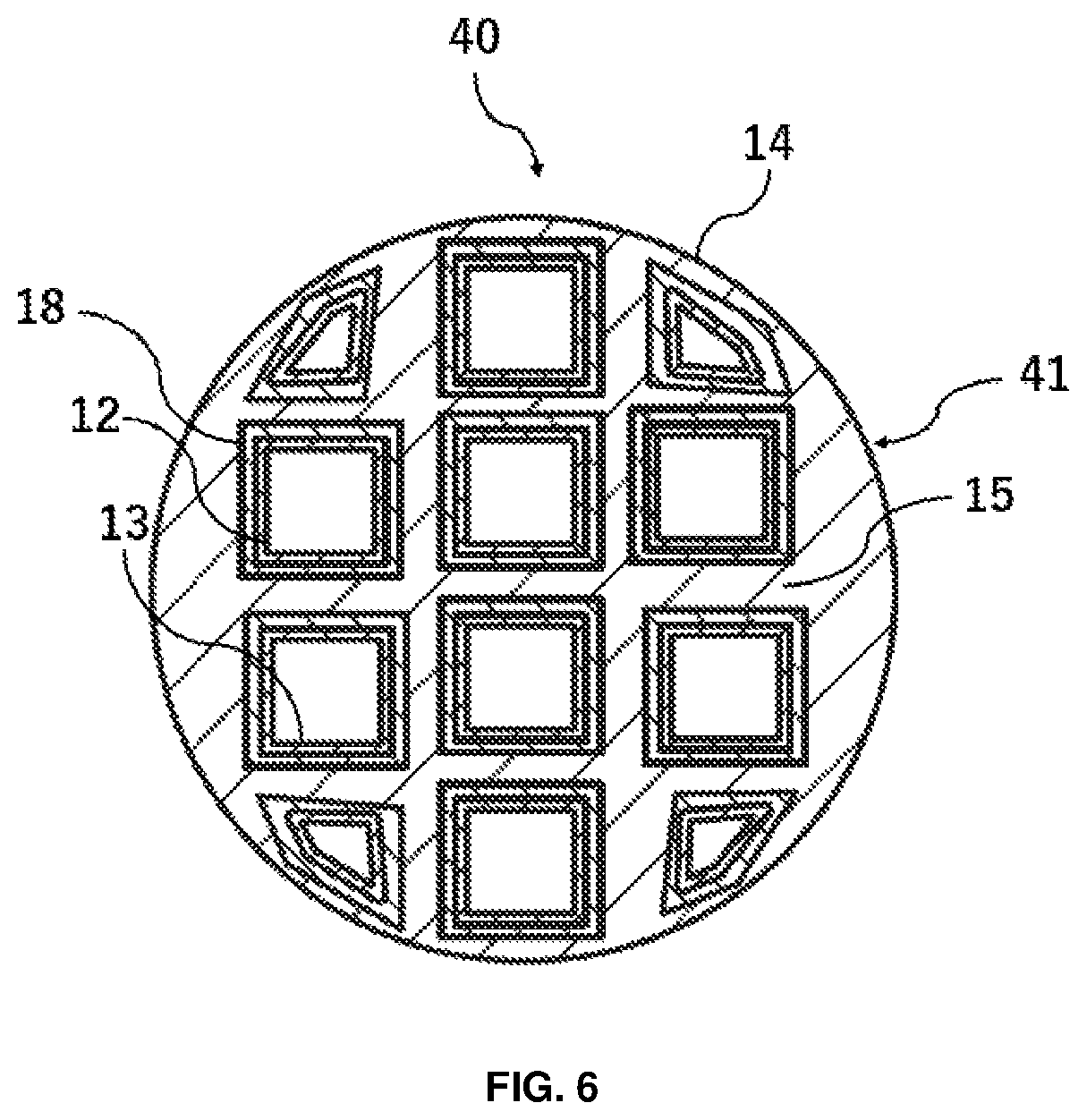 Patent US12104519 Figure 6 – Catalyst support and induction heating catalyst system