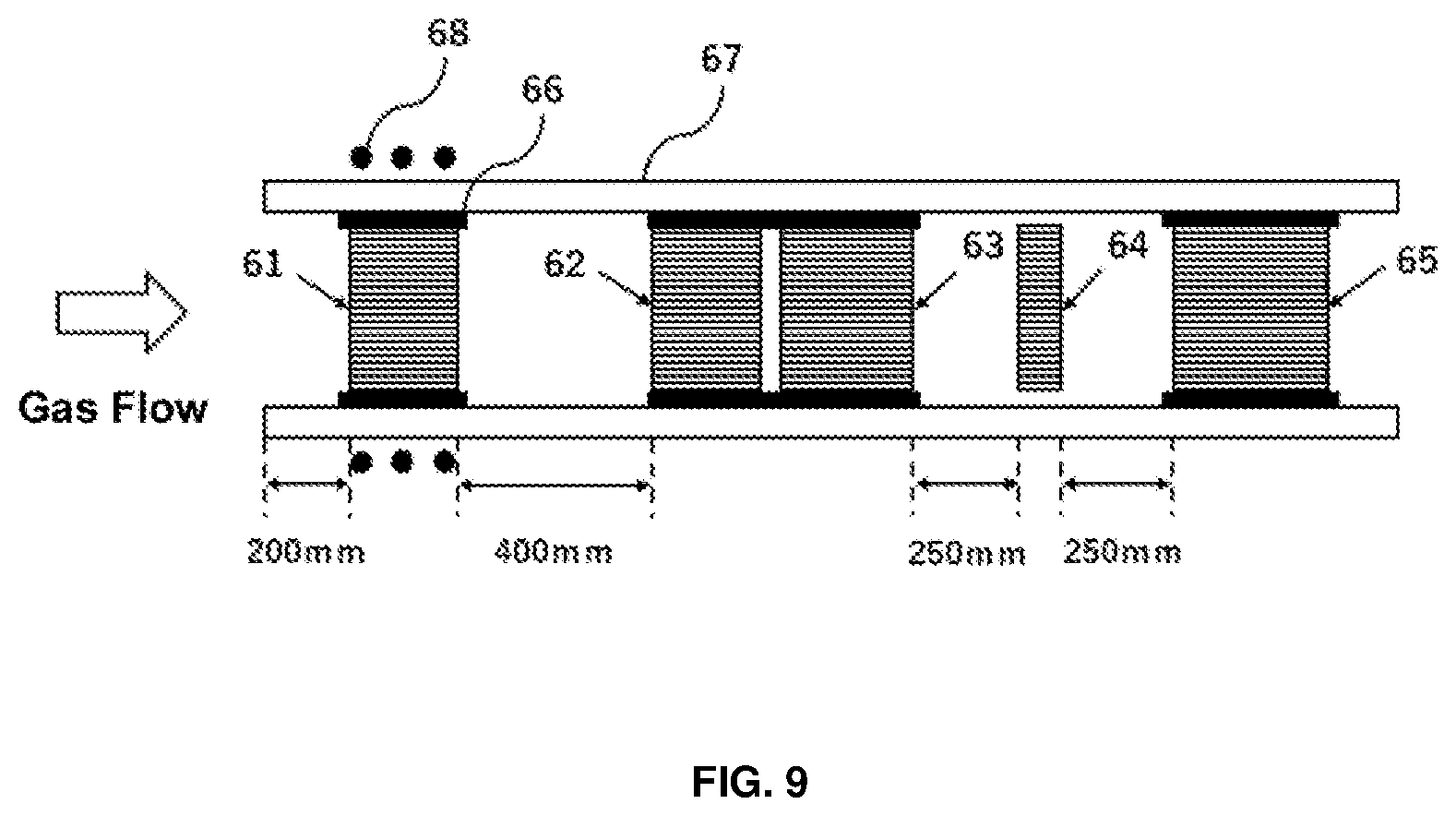 Patent US12104519 Figure 9 – Catalyst support and induction heating catalyst system