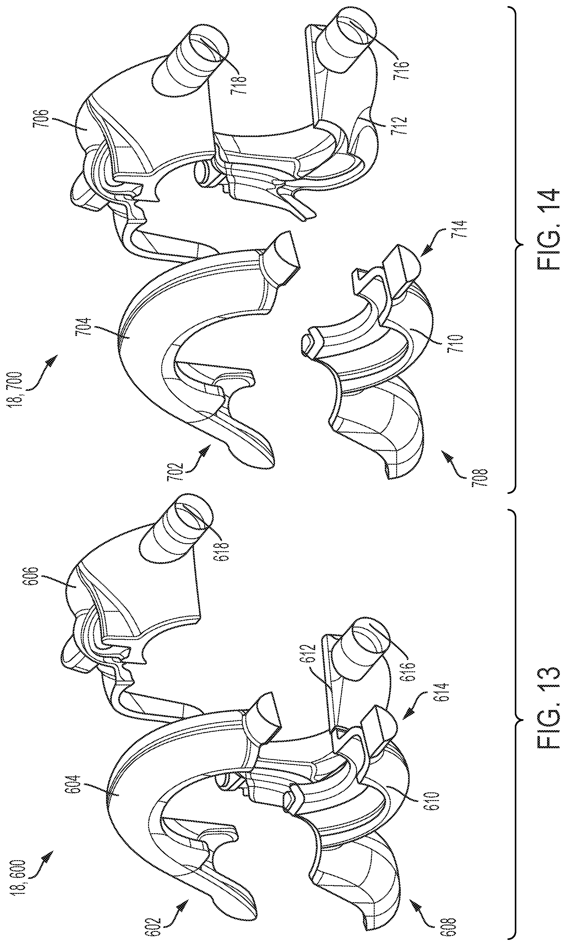 Patent US12104520 Figure 11 – Cylinder head with integrated turbocharger