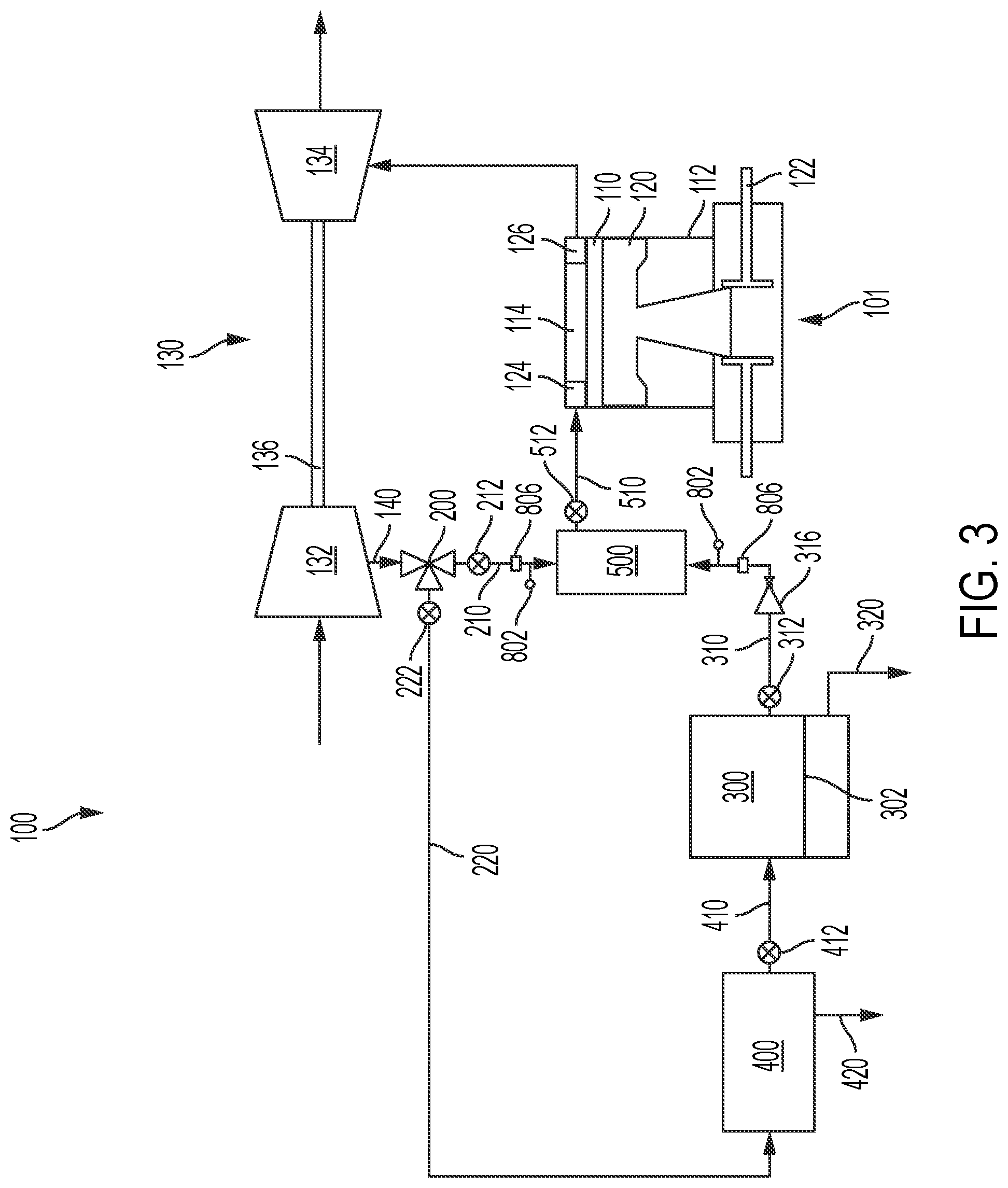 Patent US12104522 Figure 3 – Marine engine systems and methods for operating the same
