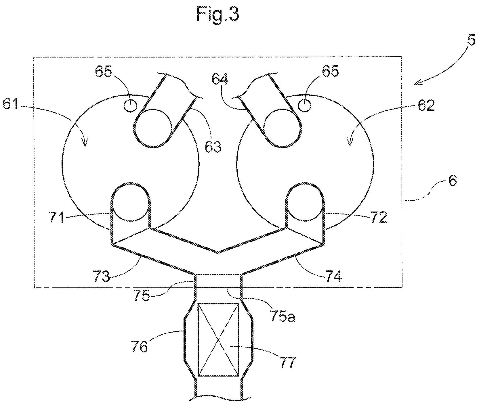 Patent US12104524 Figure 3 – Two-cylinder reciprocating engine