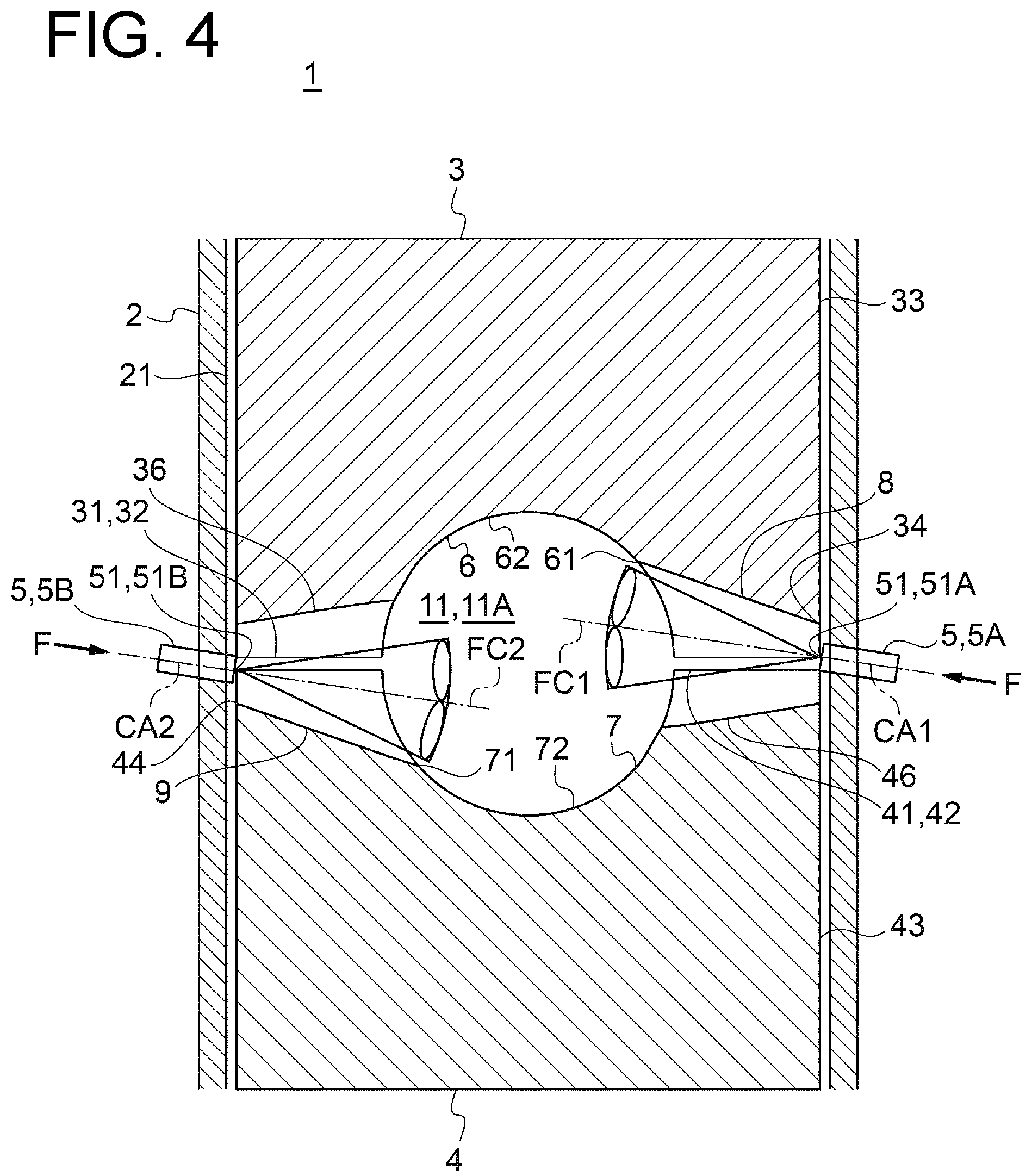 Patent US12104525 Figure 3 – Opposed-piston engine