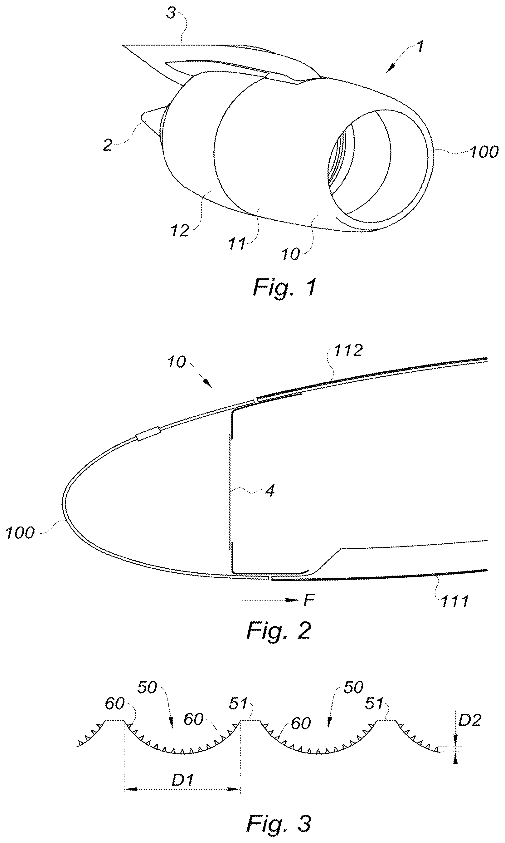 Patent US12104526 Figure 1 – Aircraft part anti-icing treatment method