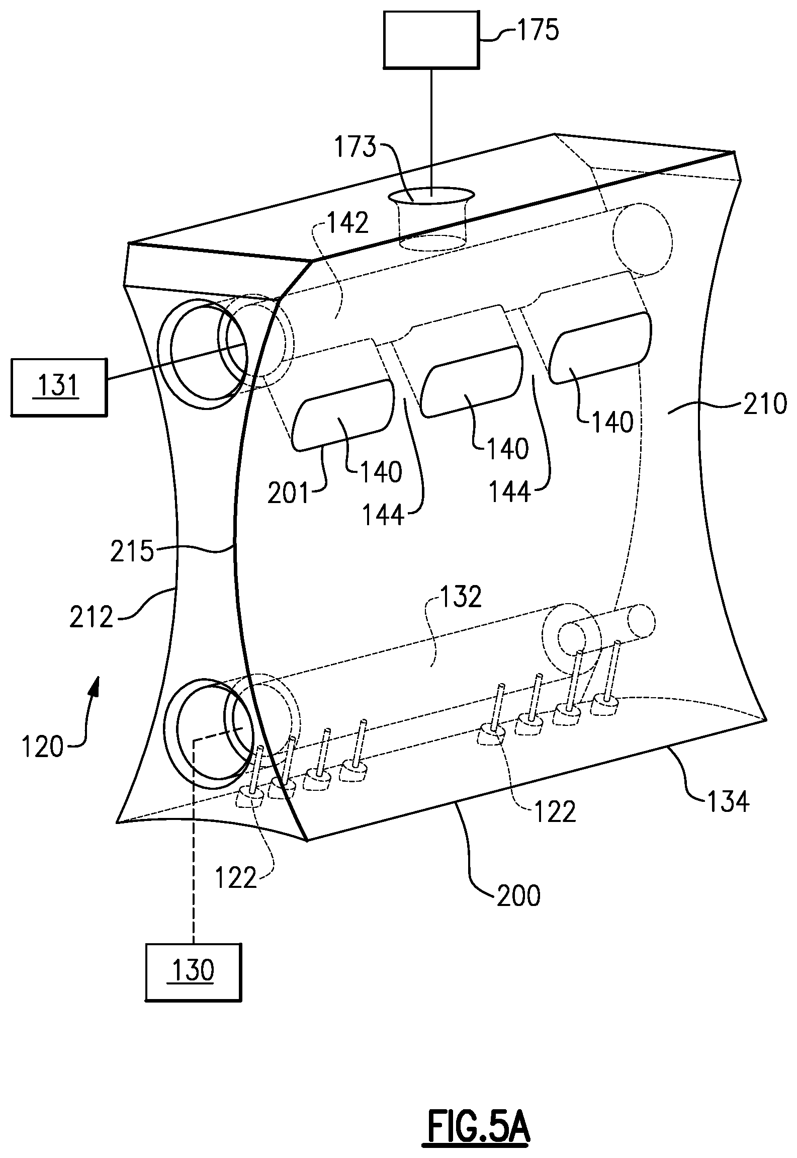 Patent US12104527 Figure 5 – Geared gas turbine engine with combined spray bar and scavenge component