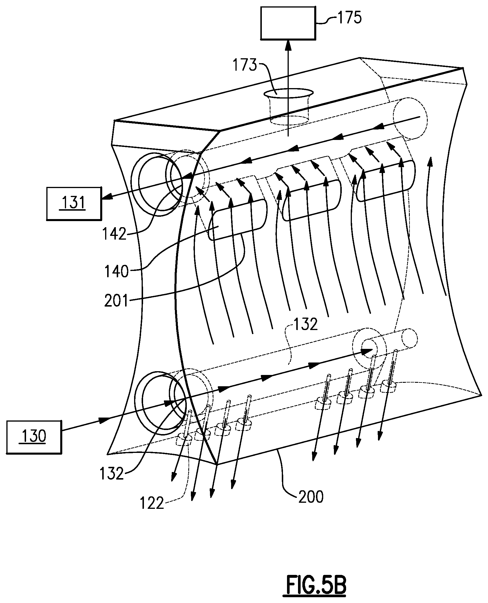 Patent US12104527 Figure 6 – Geared gas turbine engine with combined spray bar and scavenge component