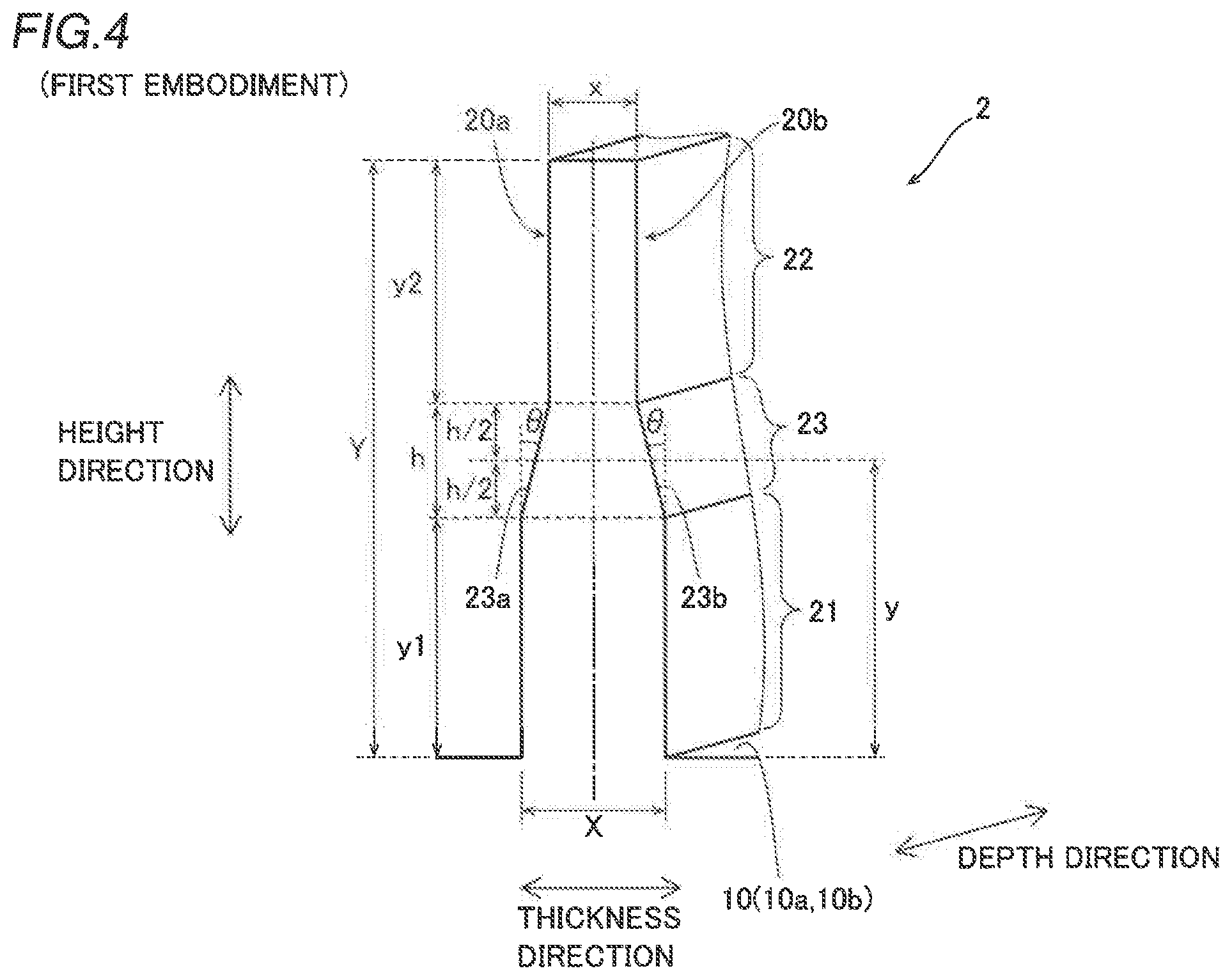Patent US12104534 Figure 4 – Heat exchanger for aircraft engine