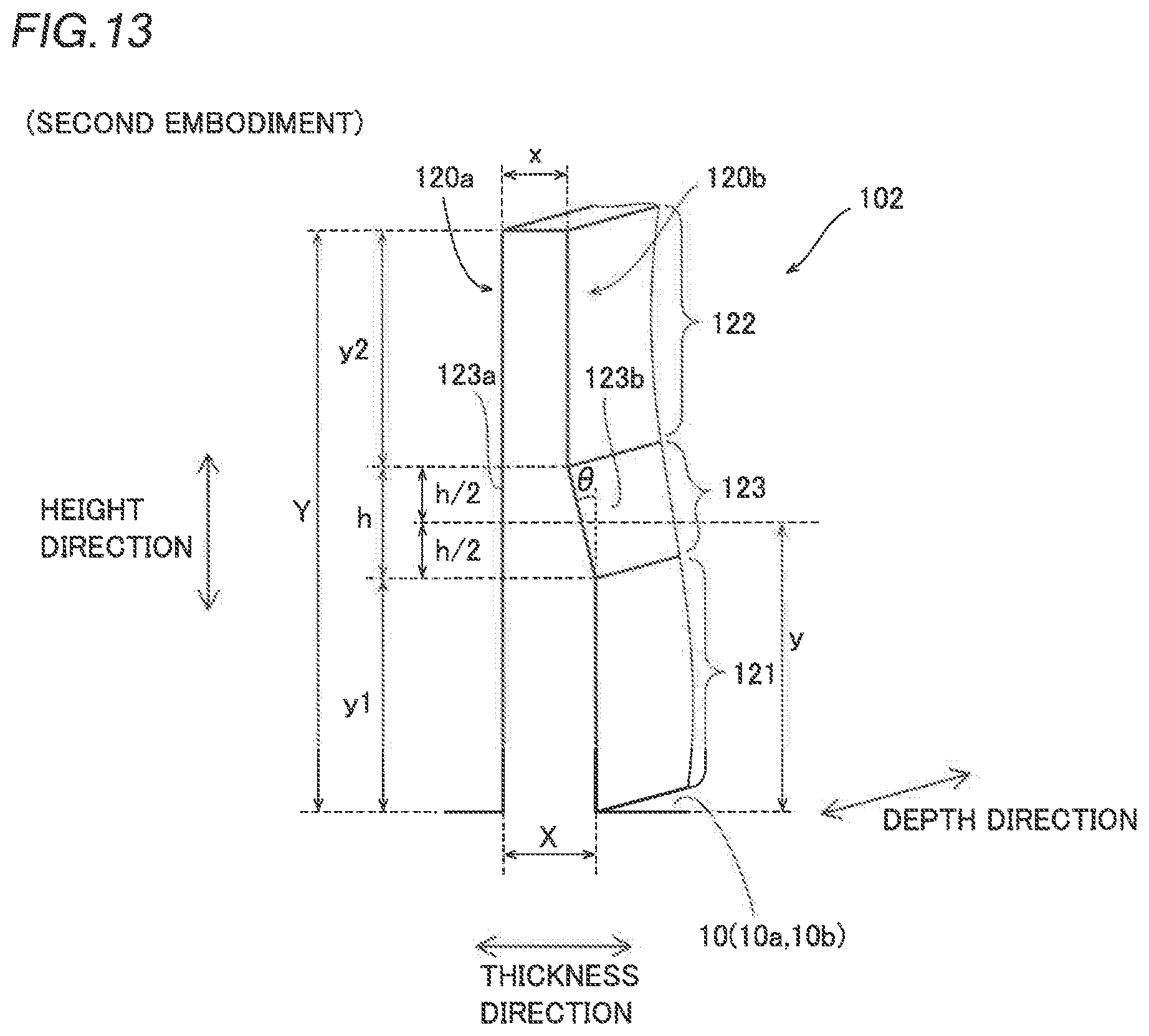 Patent US12104534 Figure 9 – Heat exchanger for aircraft engine
