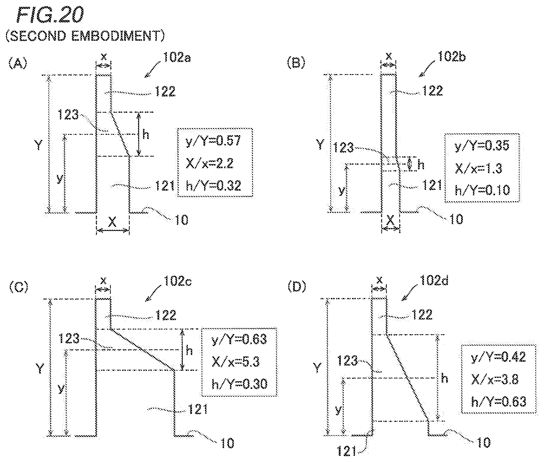 Patent US12104534 Figure 13 – Heat exchanger for aircraft engine