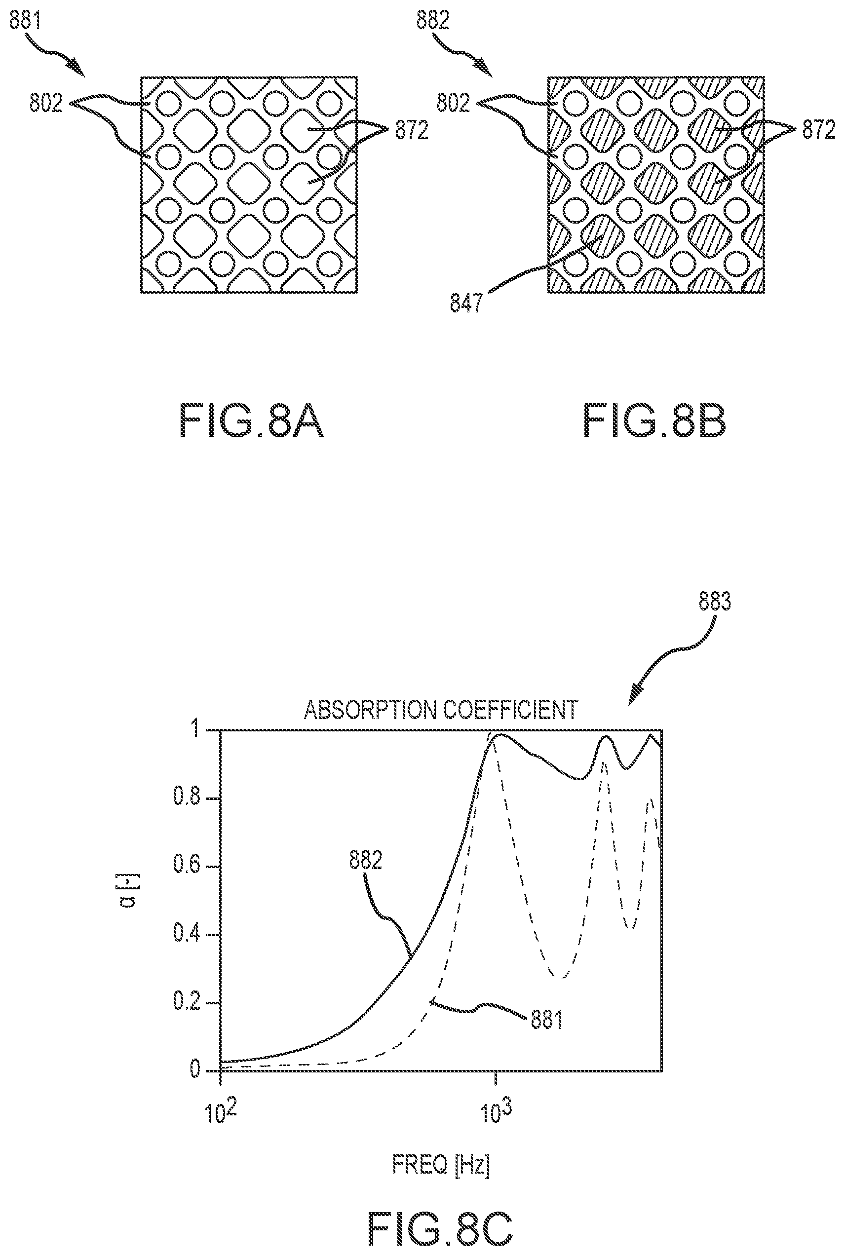 Patent US12104536 Figure 7 – Nacelle liner comprising unit cell resonator networks
