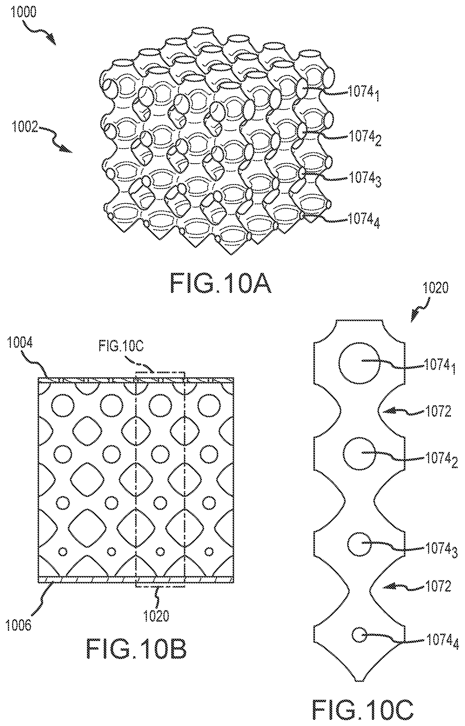 Patent US12104536 Figure 9 – Nacelle liner comprising unit cell resonator networks