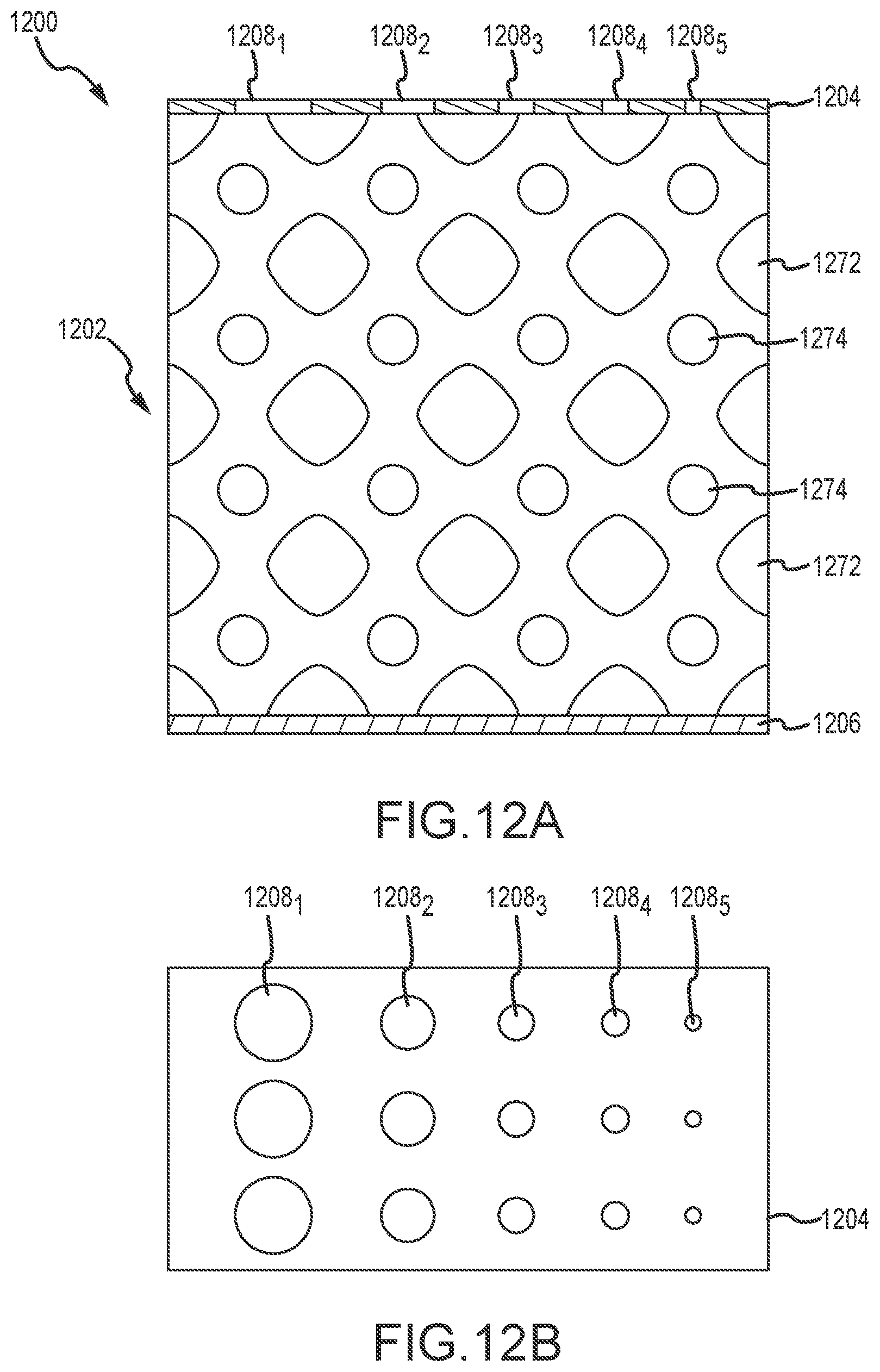 Patent US12104536 Figure 11 – Nacelle liner comprising unit cell resonator networks