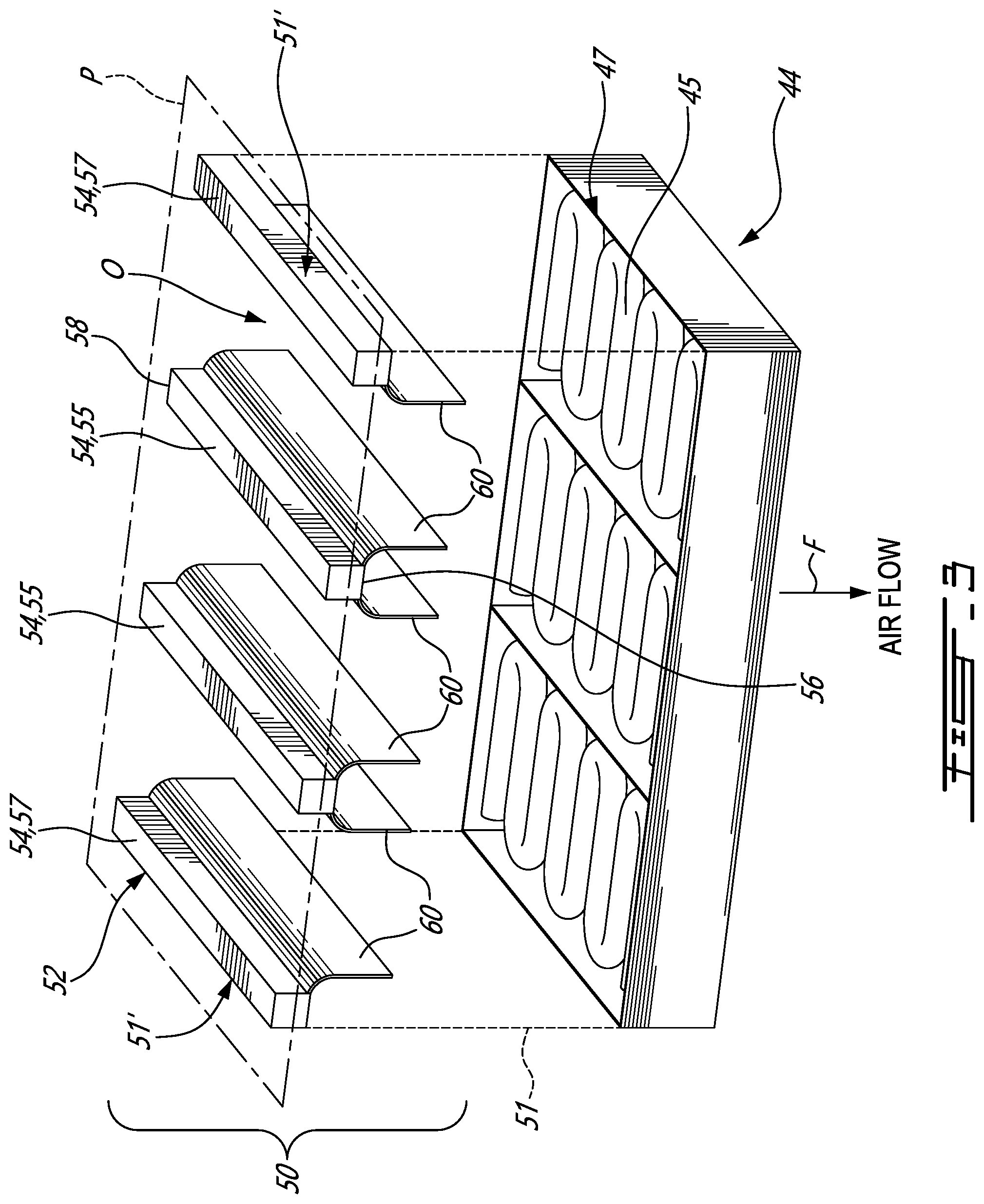 Patent US12104537 Figure 3 – Engine accessory fire shield
