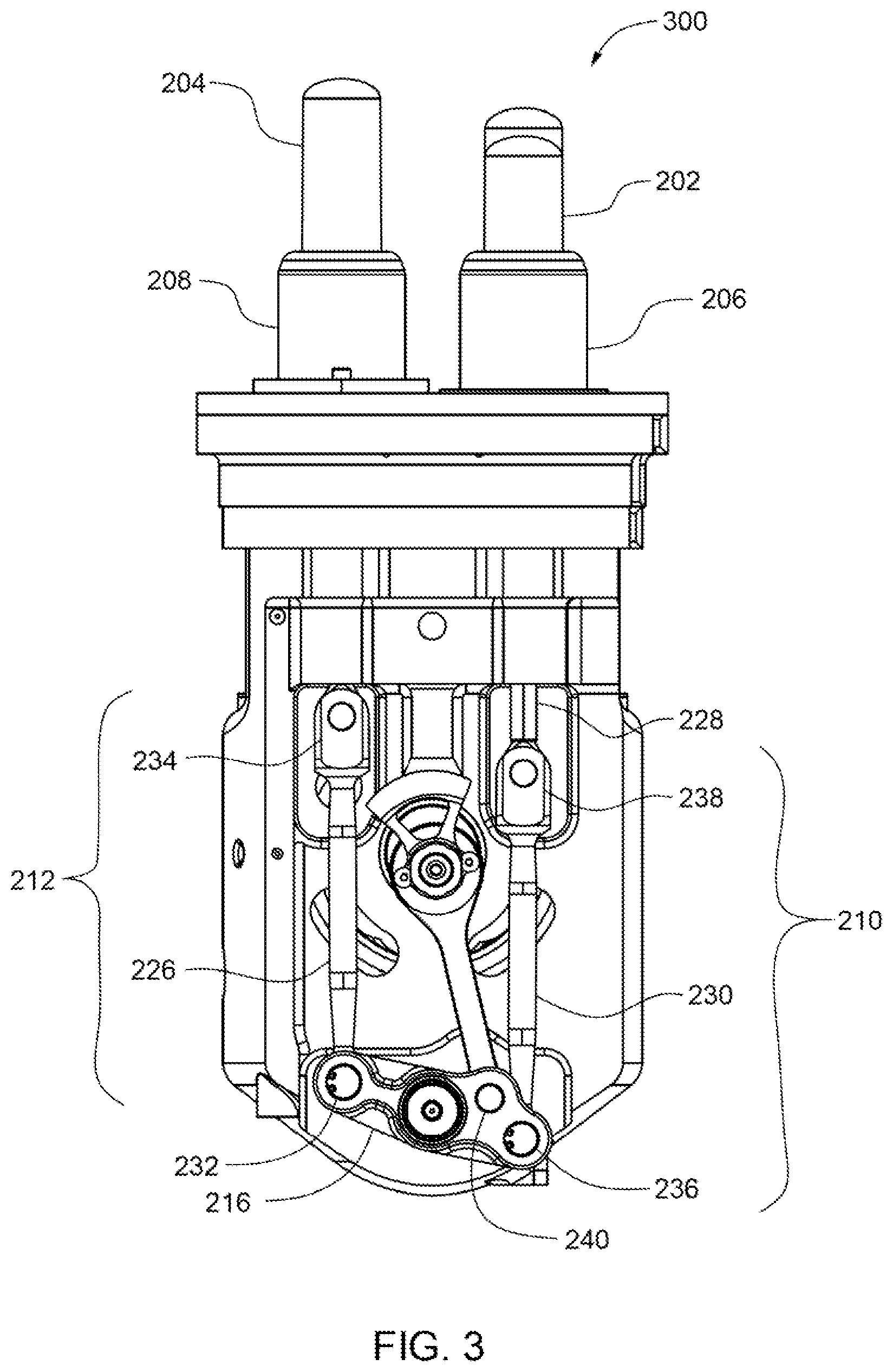 Patent US12104552 Figure 3 – Stirling cycle machine