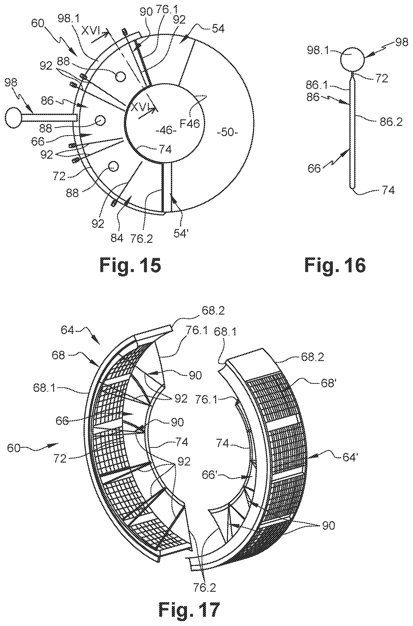 Patent US12104554 Figure 5 – Aircraft propulsion assembly equipped with a thrust-reversing device comprising at least one inflatable barrier, and aircraft comprising at least one such propulsion assembly