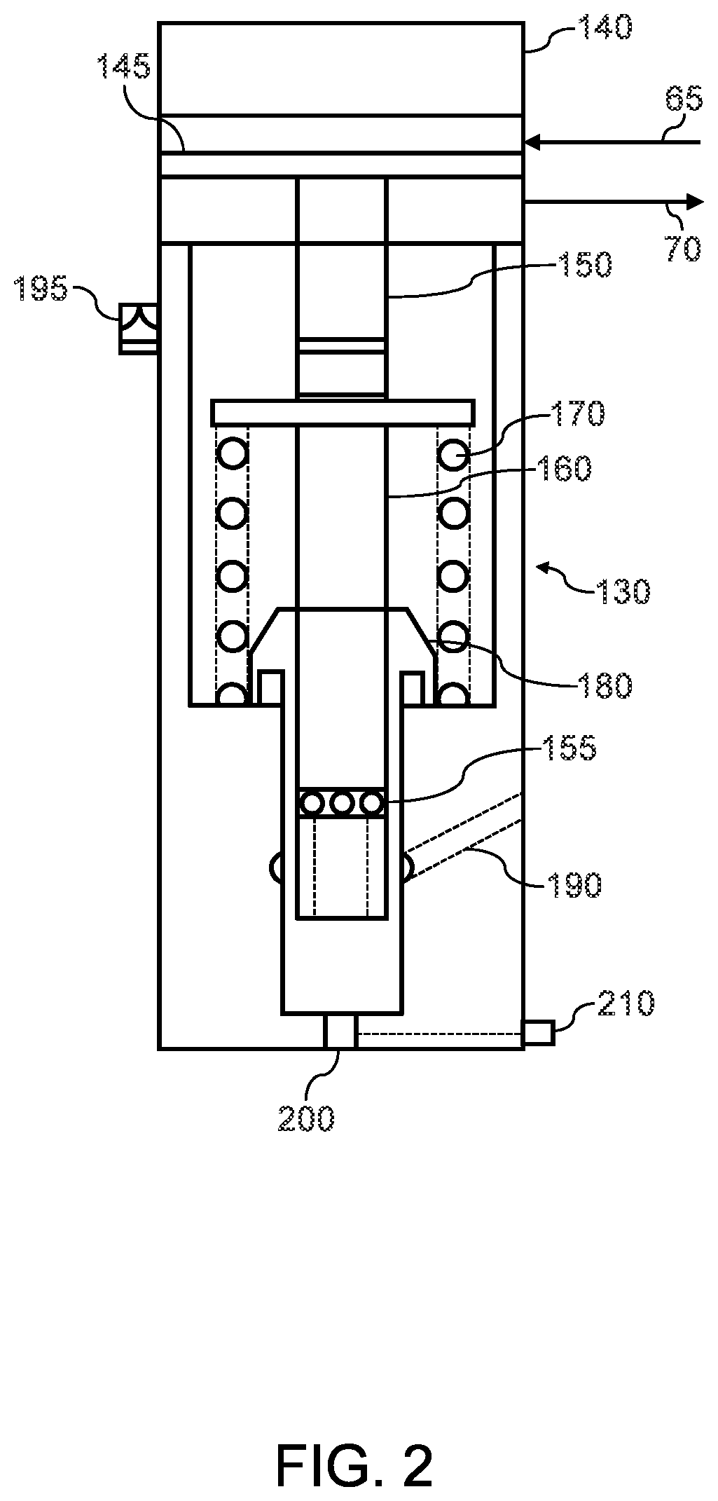 Patent US12104560 Figure 2 – Direct in cylinder injector for gaseous fuel