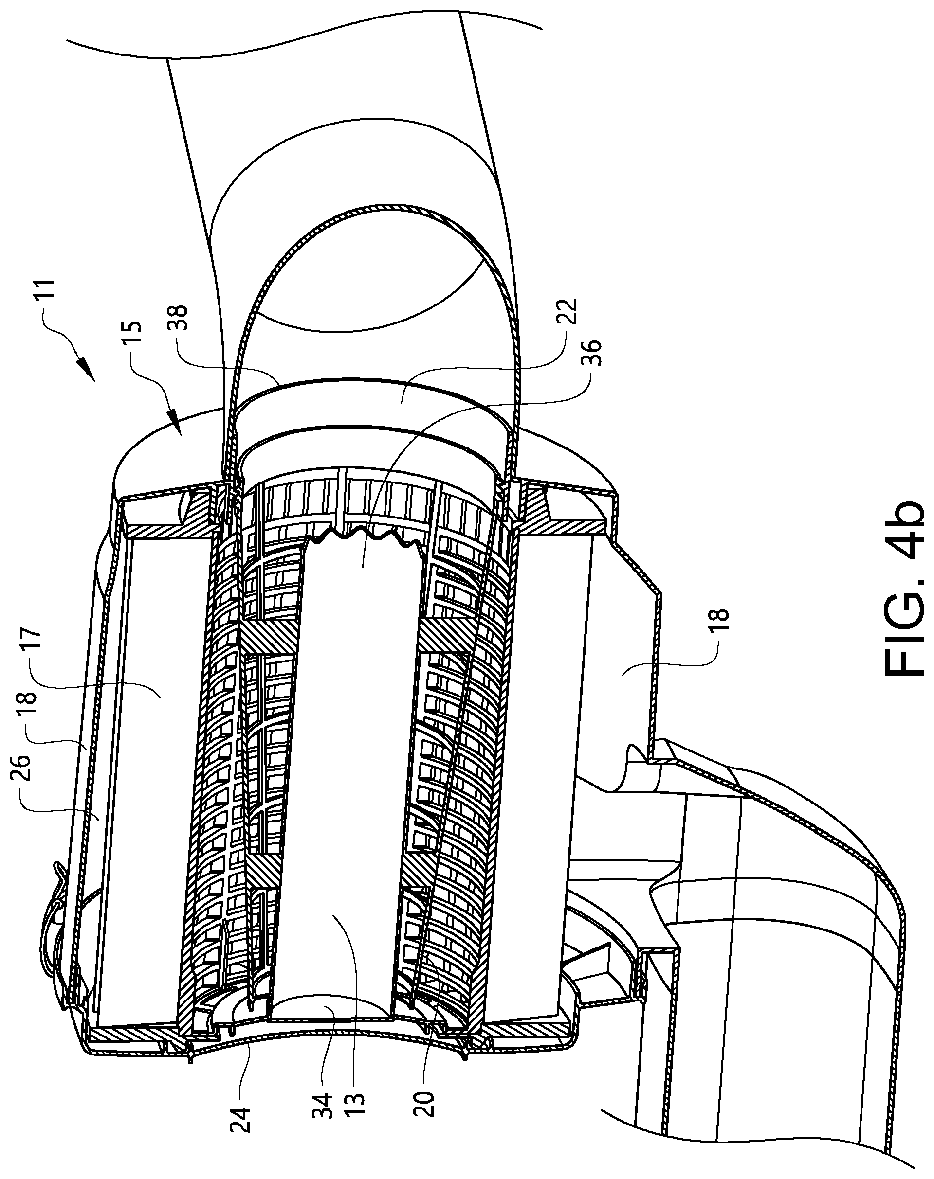 Patent US12104563 Figure 5 – Air cleaner housing for a vehicle