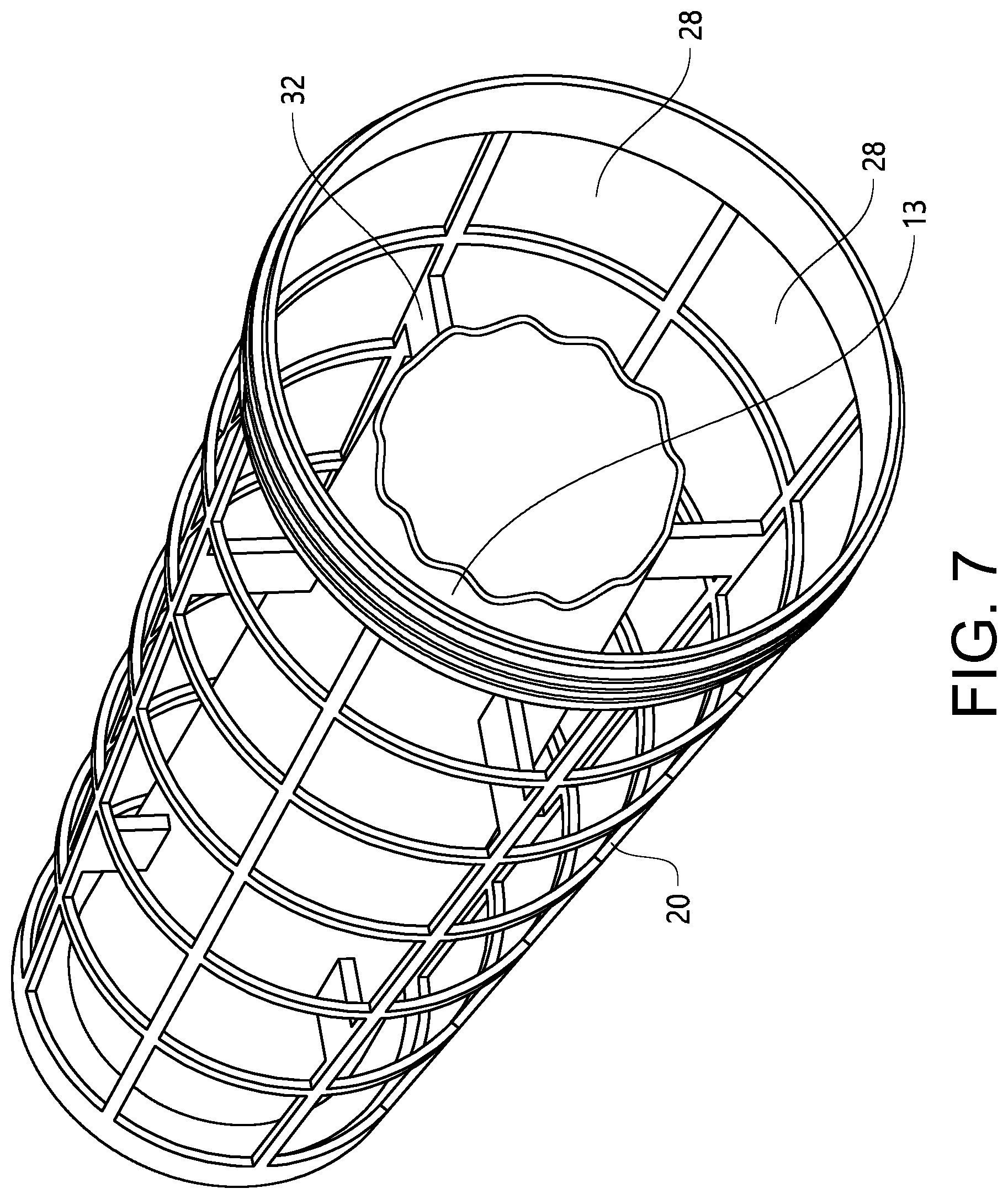 Patent US12104563 Figure 8 – Air cleaner housing for a vehicle