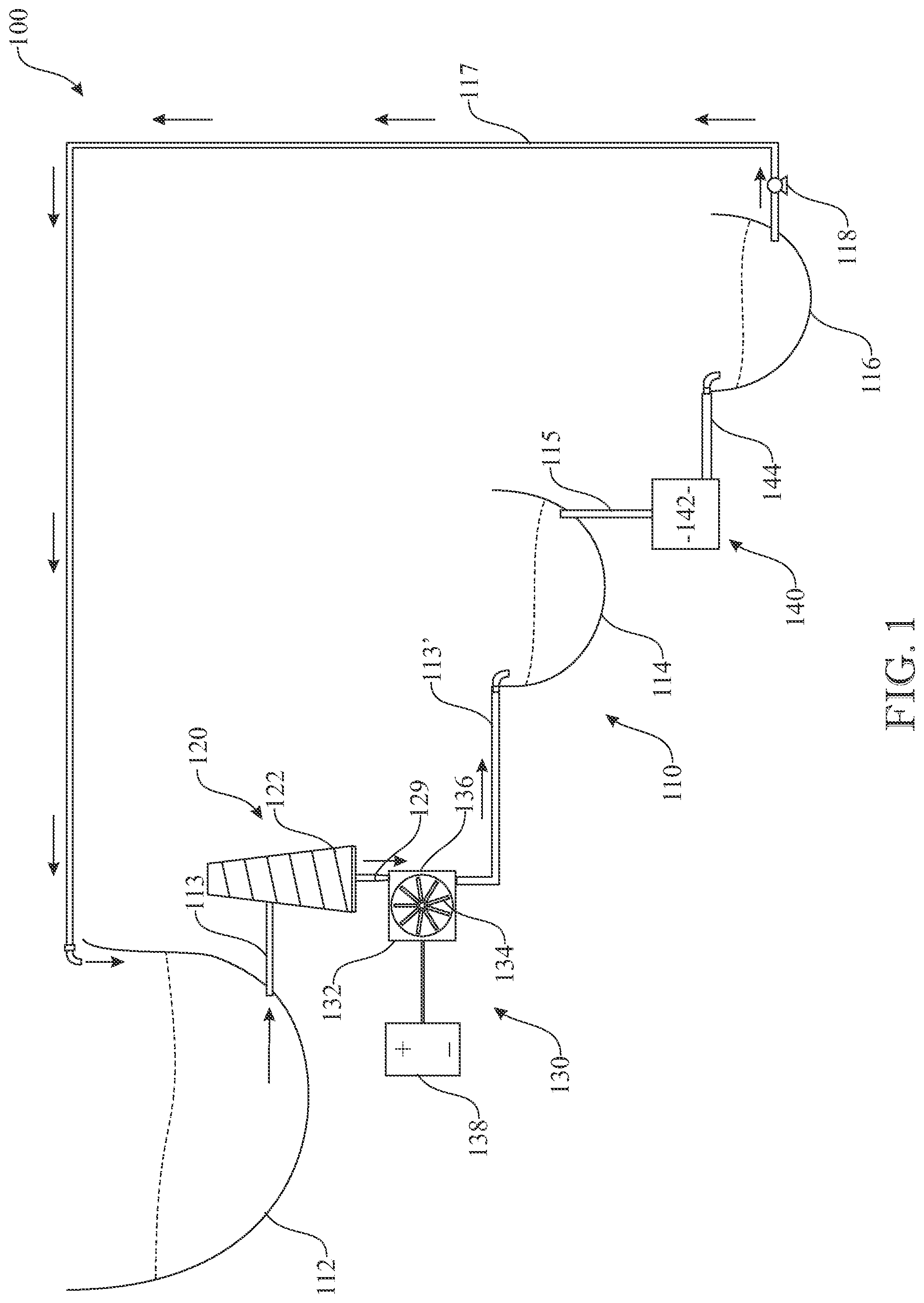 Patent US12104567 Figure 1 – Self-contained hydroelectricity generating system