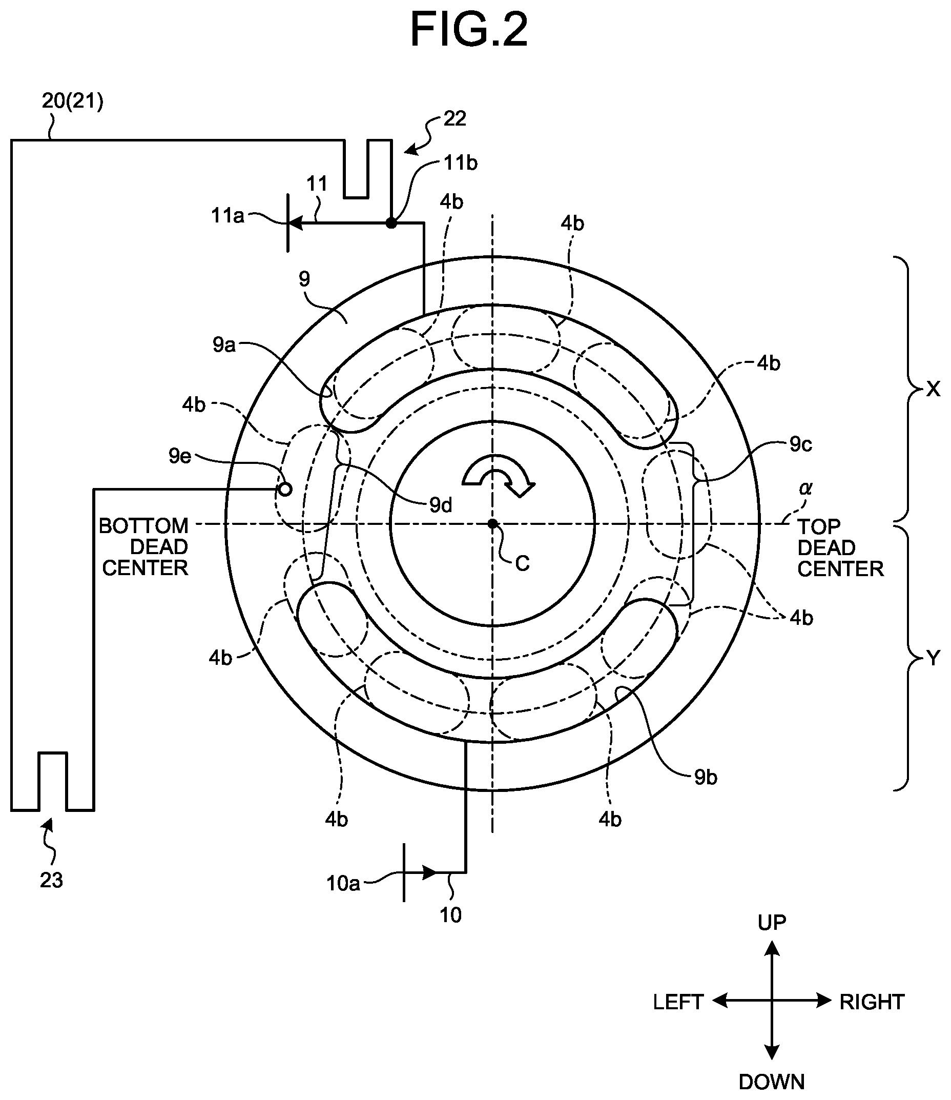 Patent US12104569 Figure 2 – Hydraulic pump motor