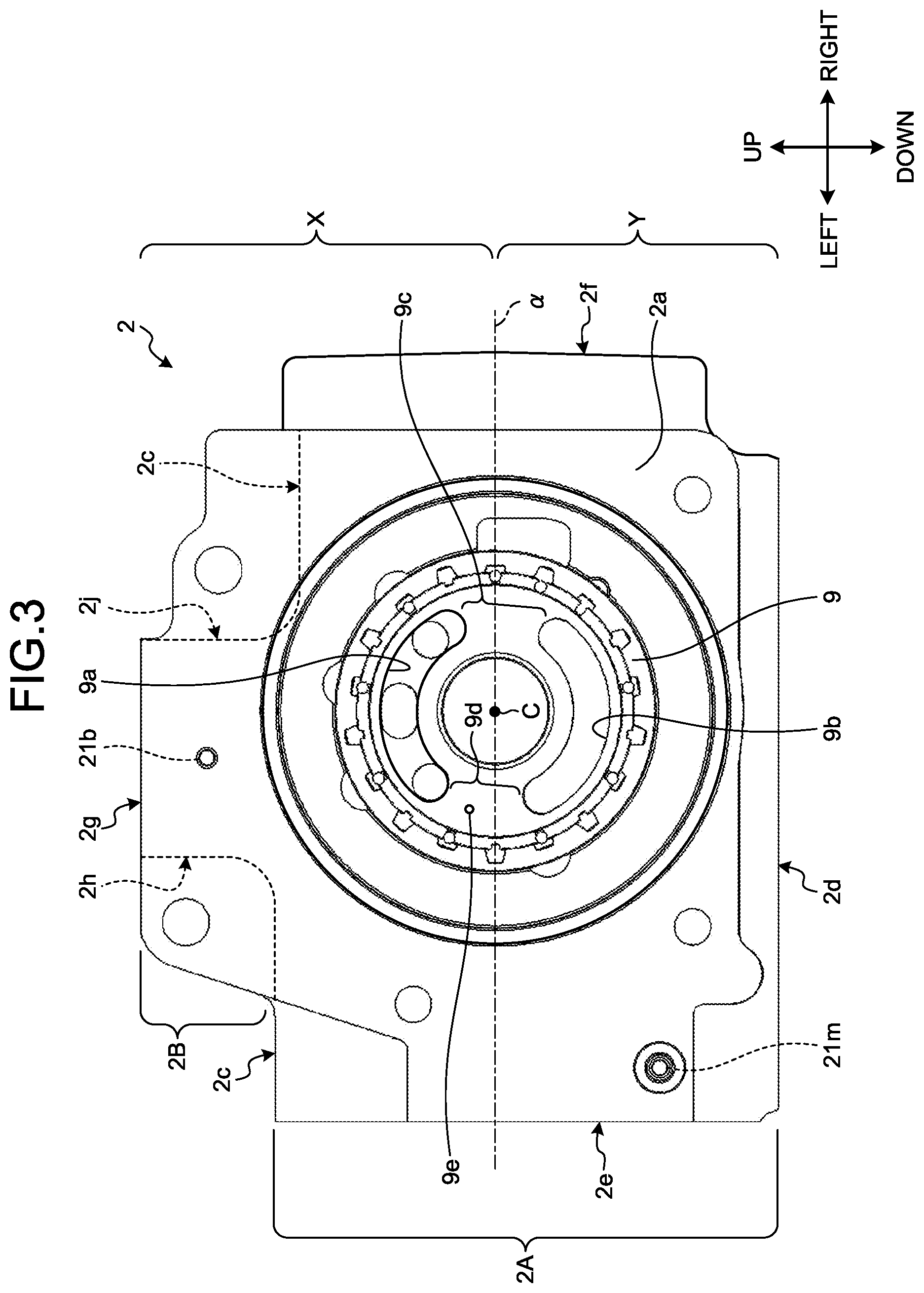 Patent US12104569 Figure 3 – Hydraulic pump motor