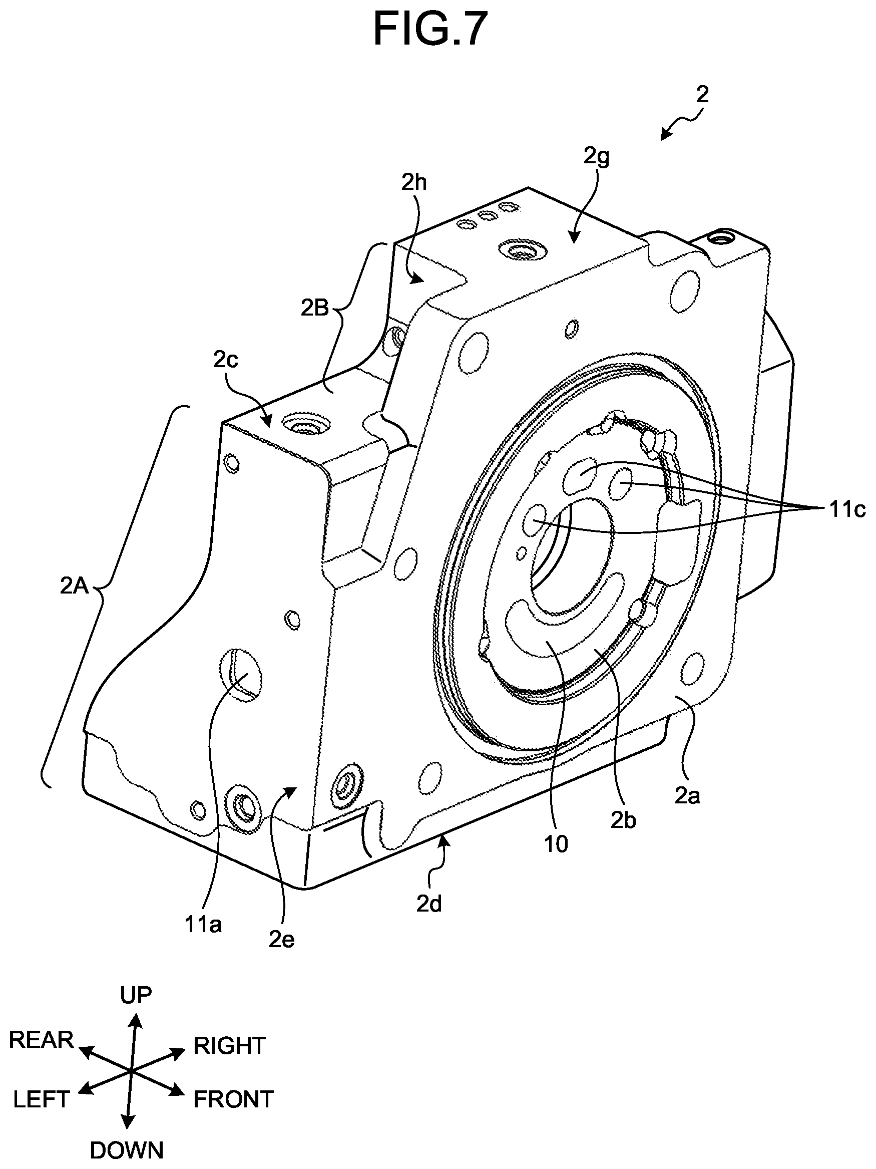 Patent US12104569 Figure 7 – Hydraulic pump motor