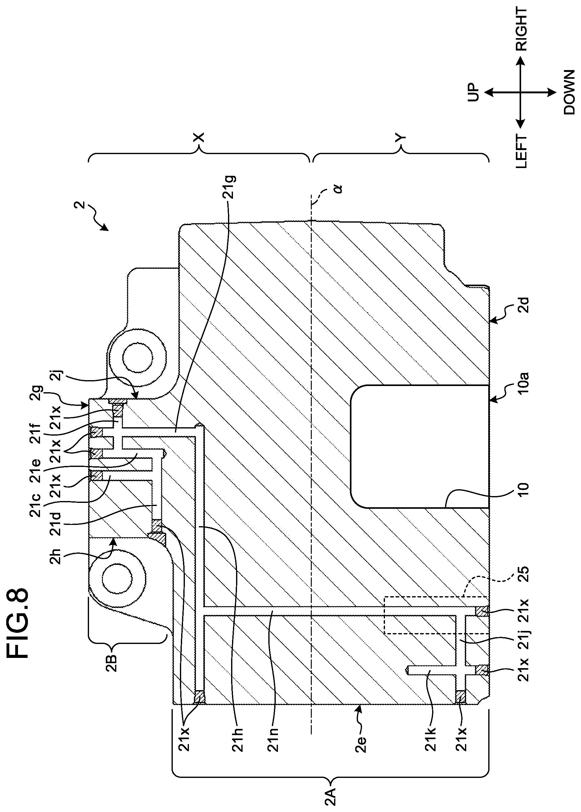 Patent US12104569 Figure 8 – Hydraulic pump motor