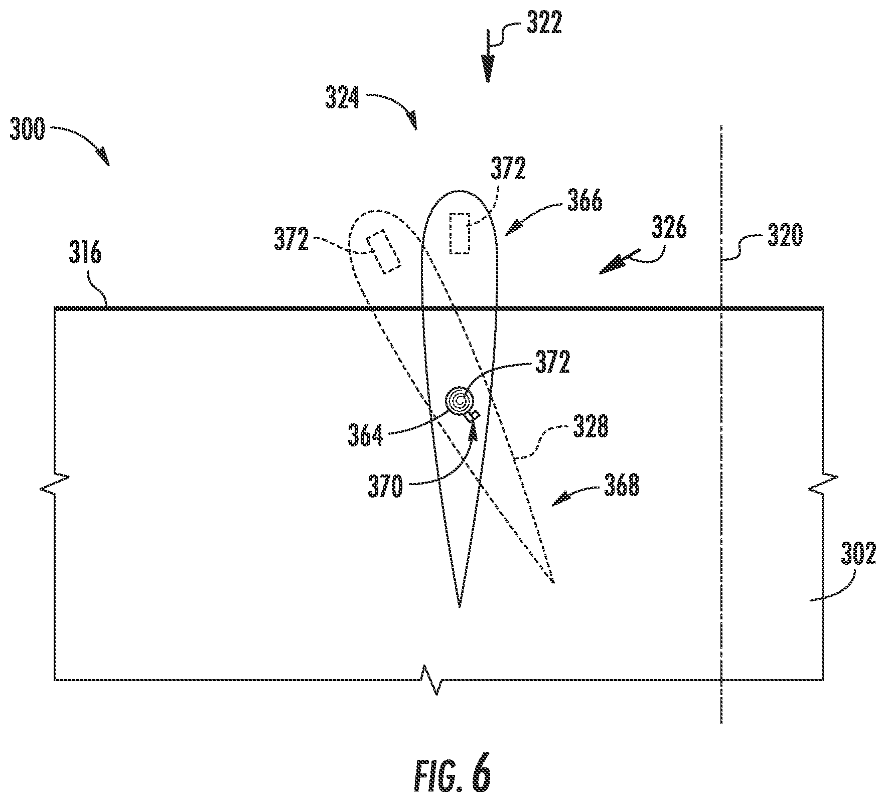 Patent US12104571 Figure 6 – Rotor blade assembly for mitigating stall-induced vibrations
