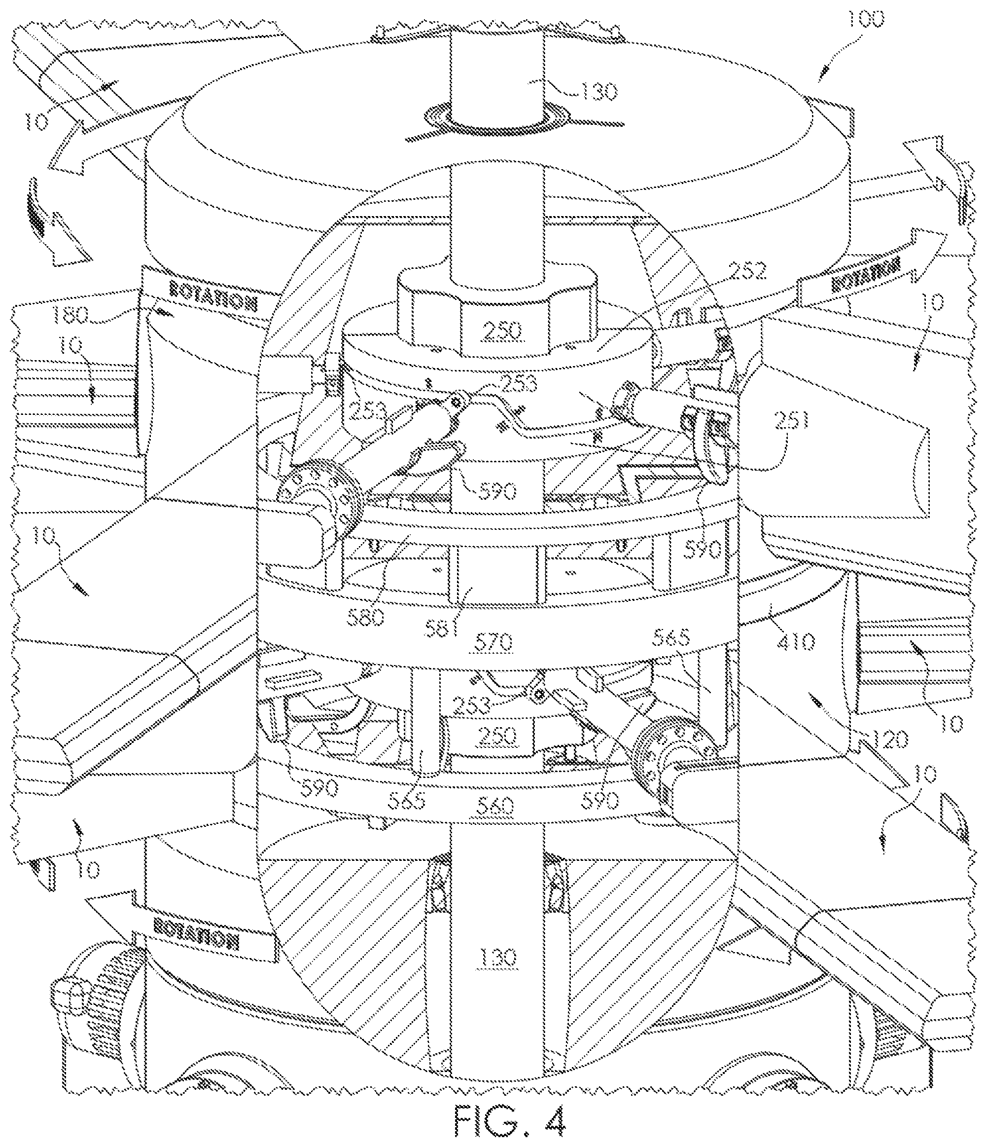 Patent US12104574 Figure 12 – Kinetic fluid energy conversion system