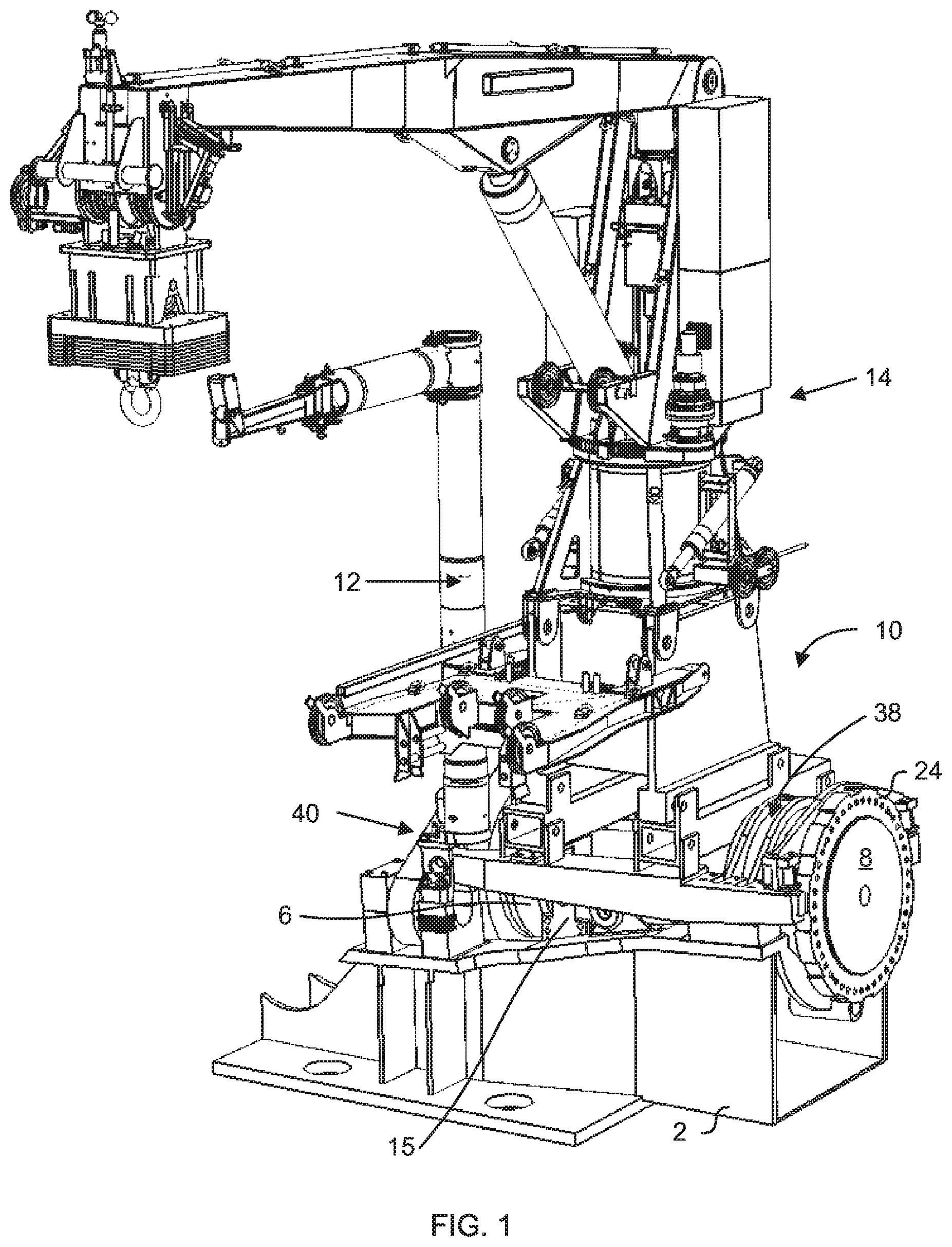 Patent US12104578 Figure 1 – Main shaft fixture
