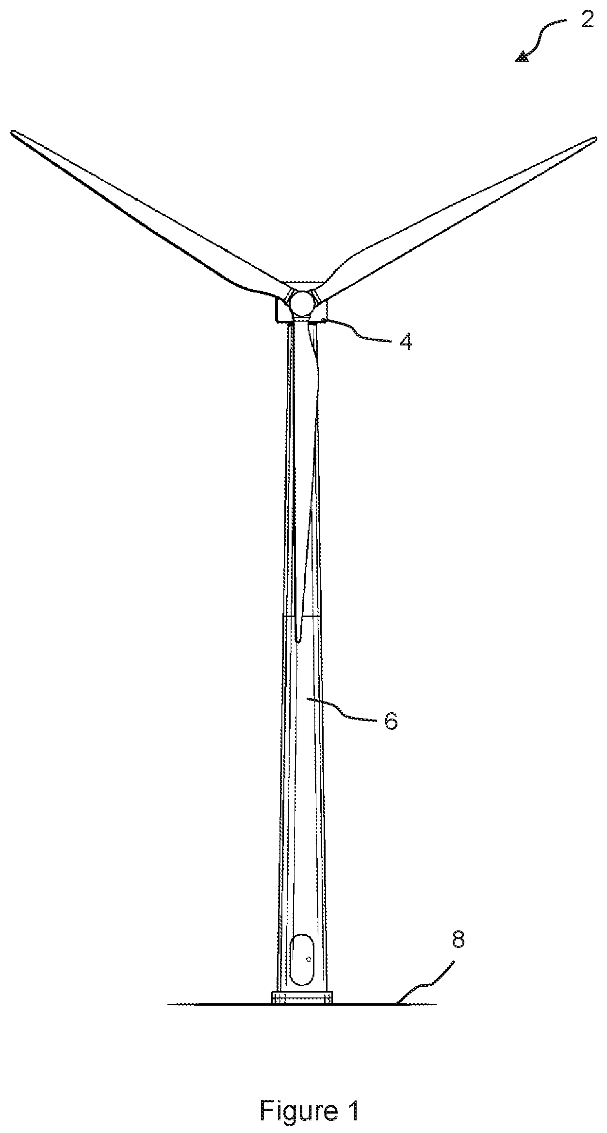 Patent US12104580 Figure 1 – Main bearing housing of a wind turbine