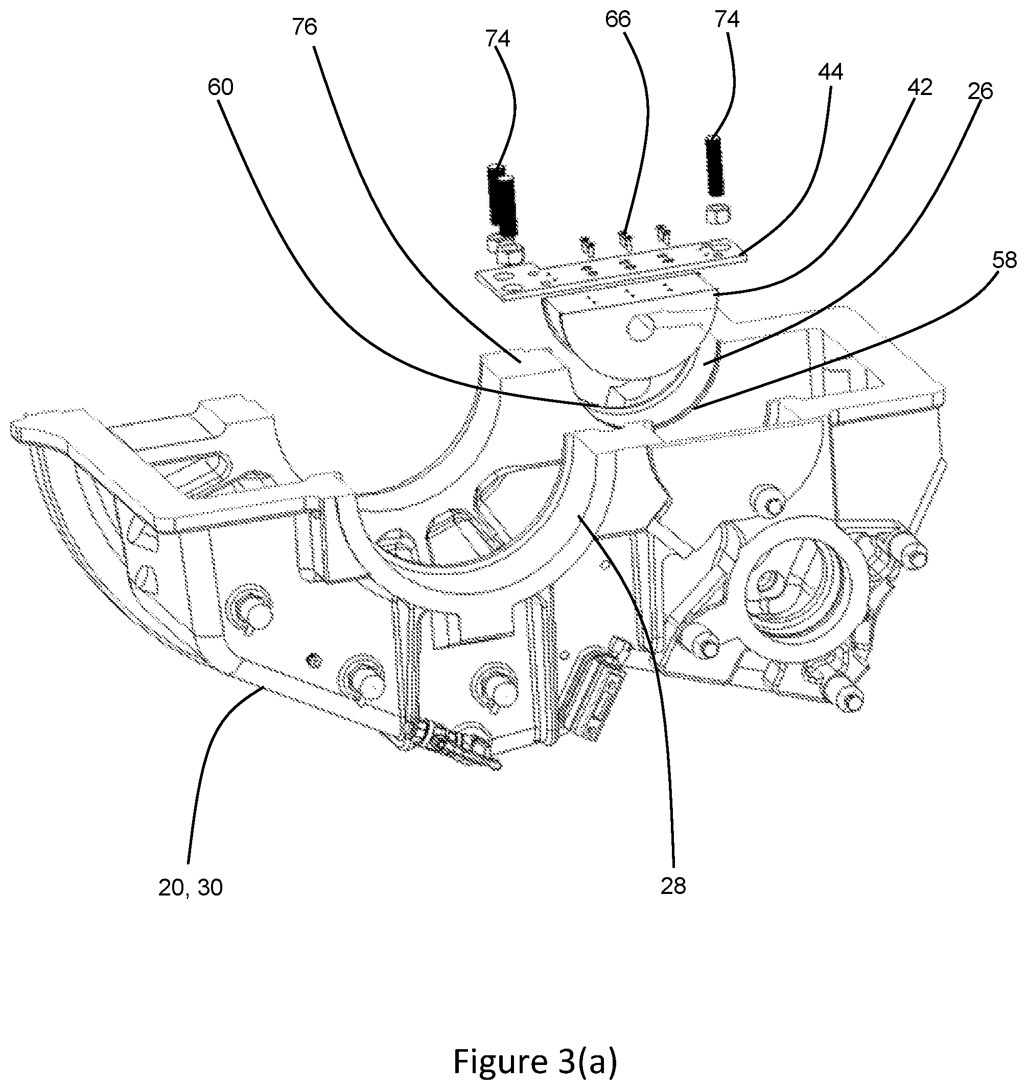 Patent US12104581 Figure 3 – Method of repairing a bearing bore and bore insert for repairing a bearing bore