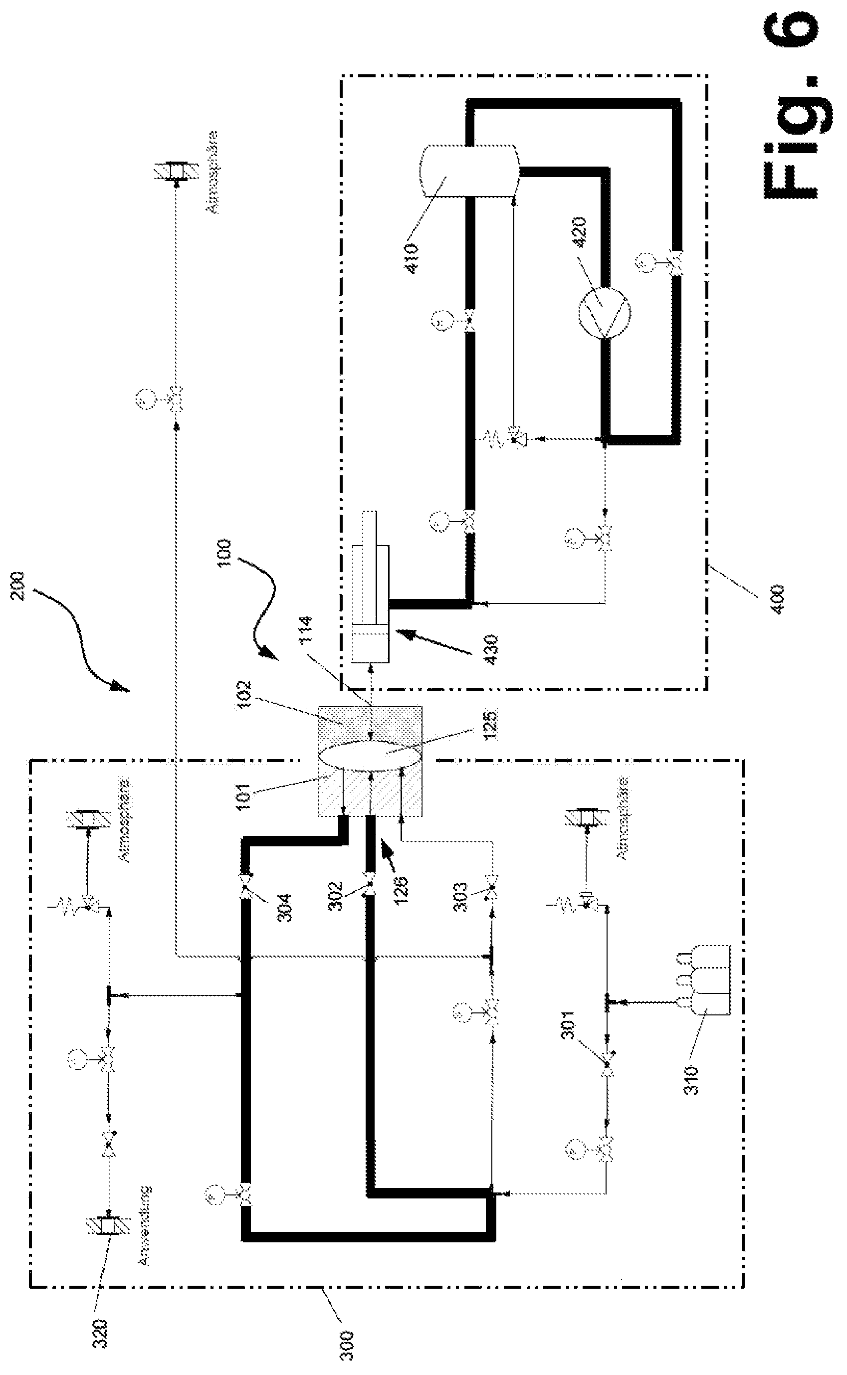 Patent US12104586 Figure 6 – High-pressure compressor and system with a high-pressure compressor