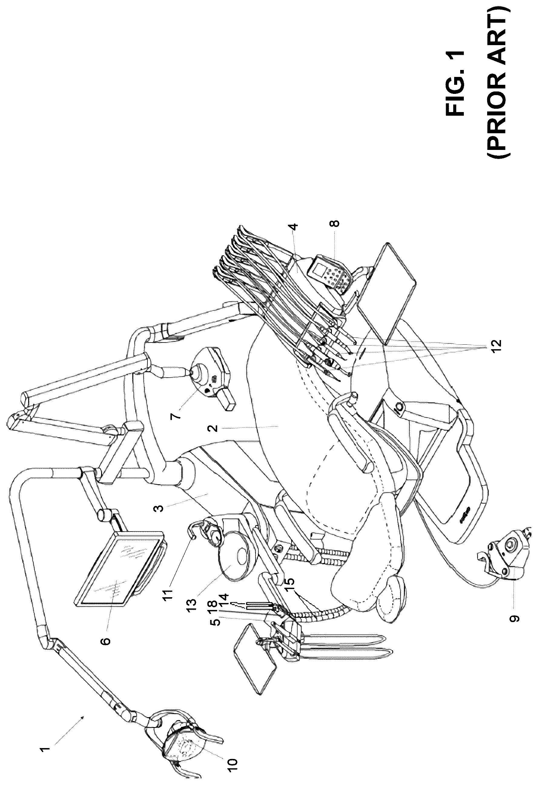 Patent US12104590 Figure 1 – Valve for dental suction systems