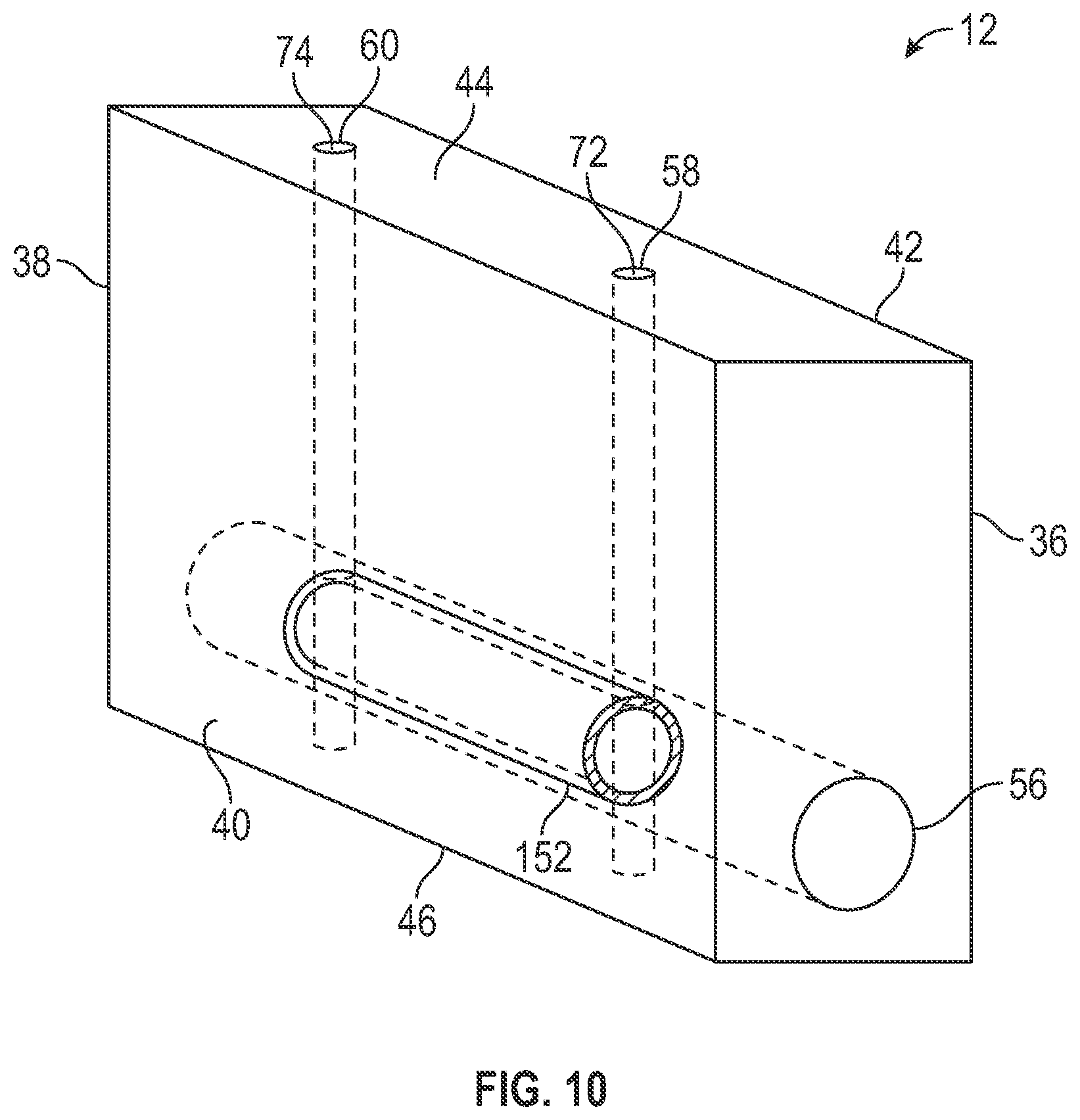 Patent US12104591 Figure 10 – Fluid pump assembly