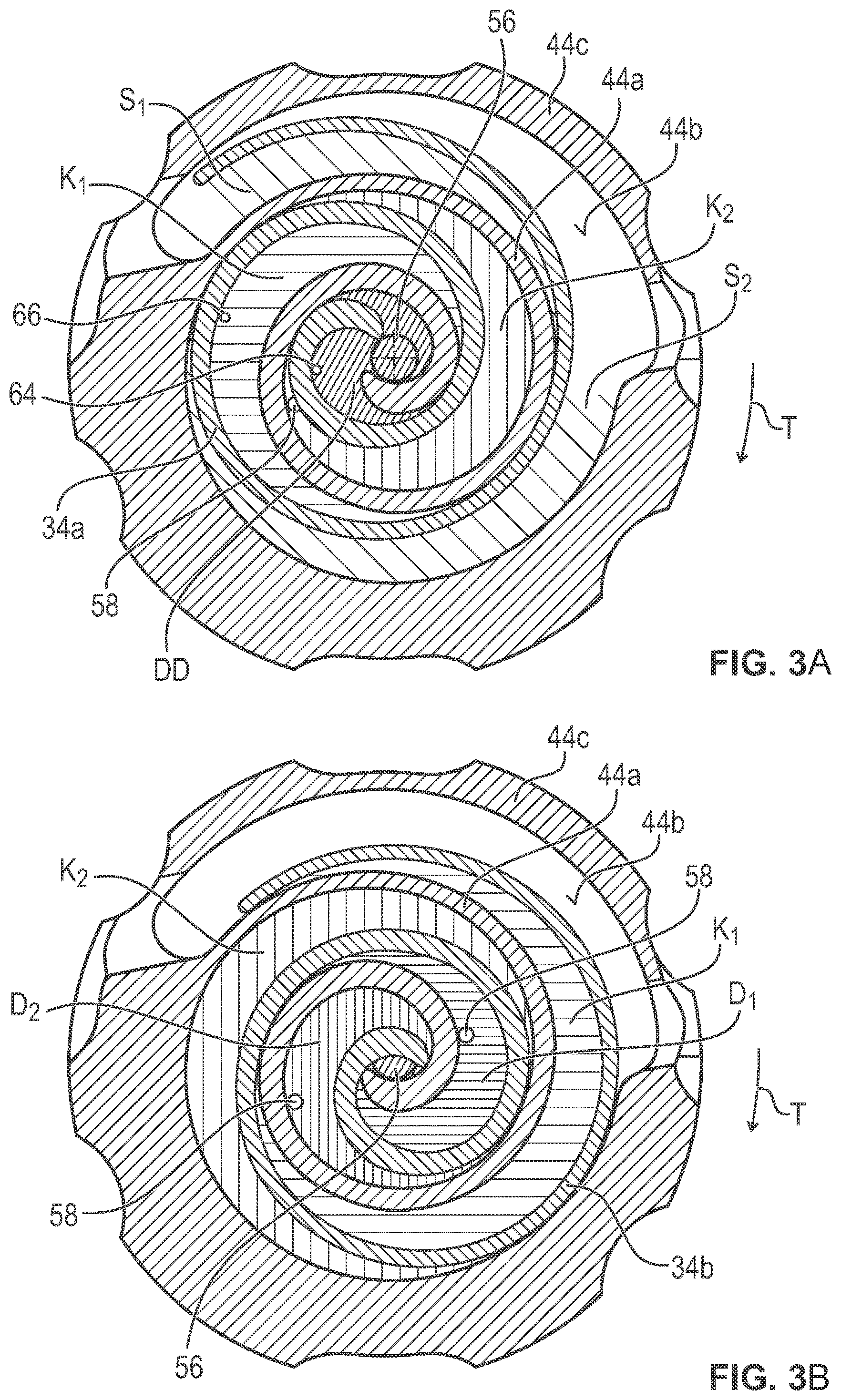 Patent US12104593 Figure 3 – Scroll compressor of an electrical refrigerant drive and electrical refrigerant drive