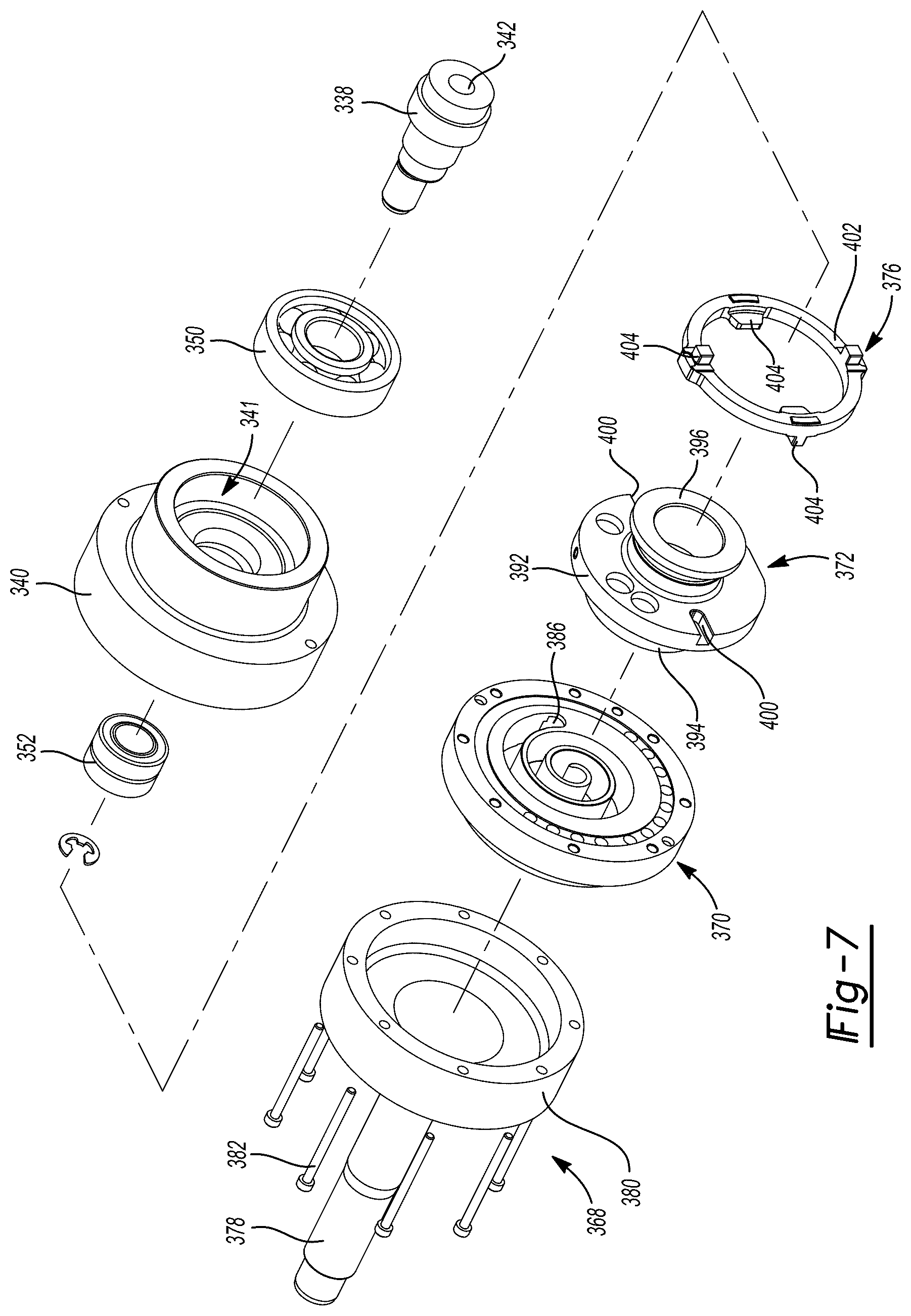 Patent US12104594 Figure 7 – Co-rotating compressor