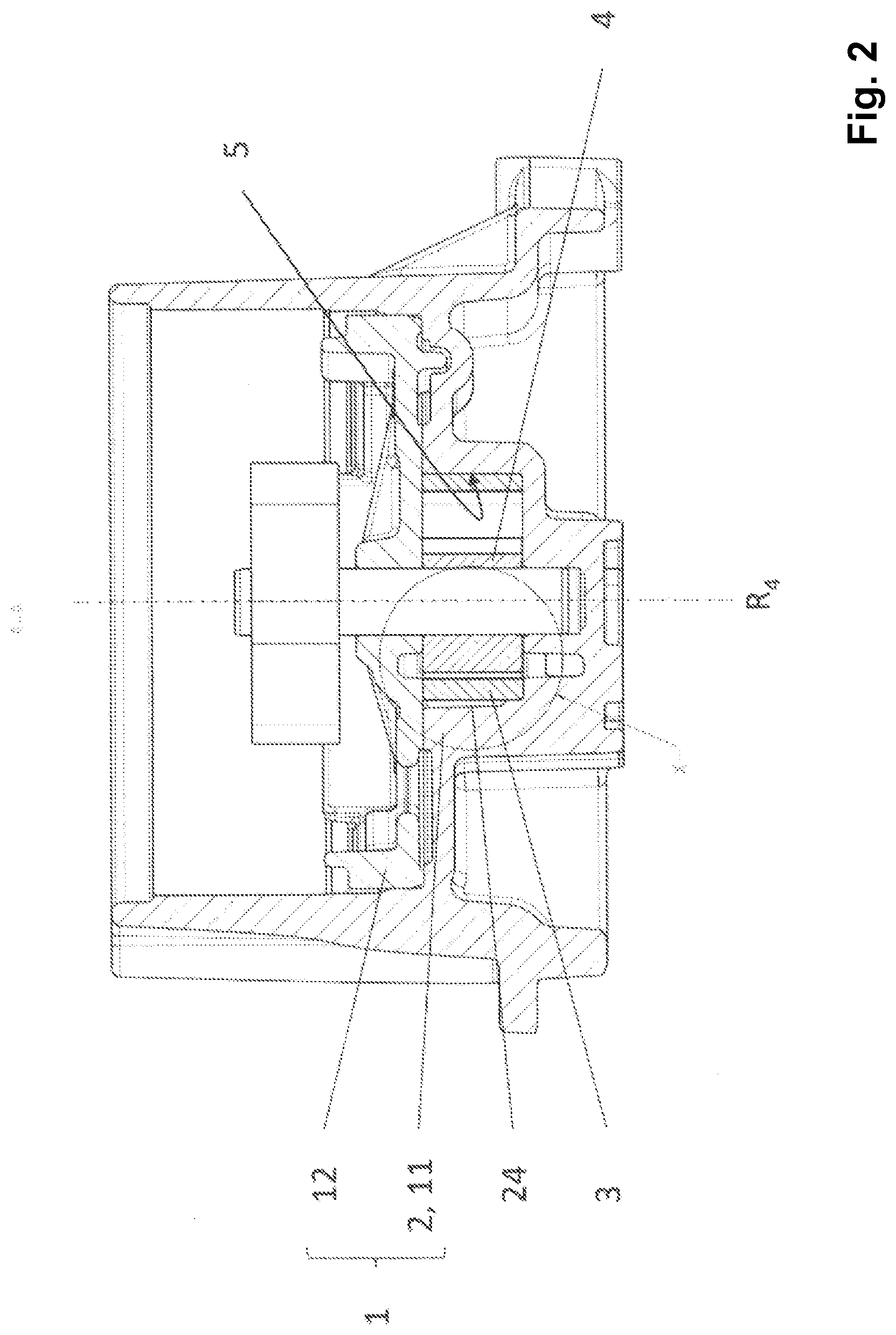 Patent US12104595 Figure 2 – Pressure pockets on the hollow wheel