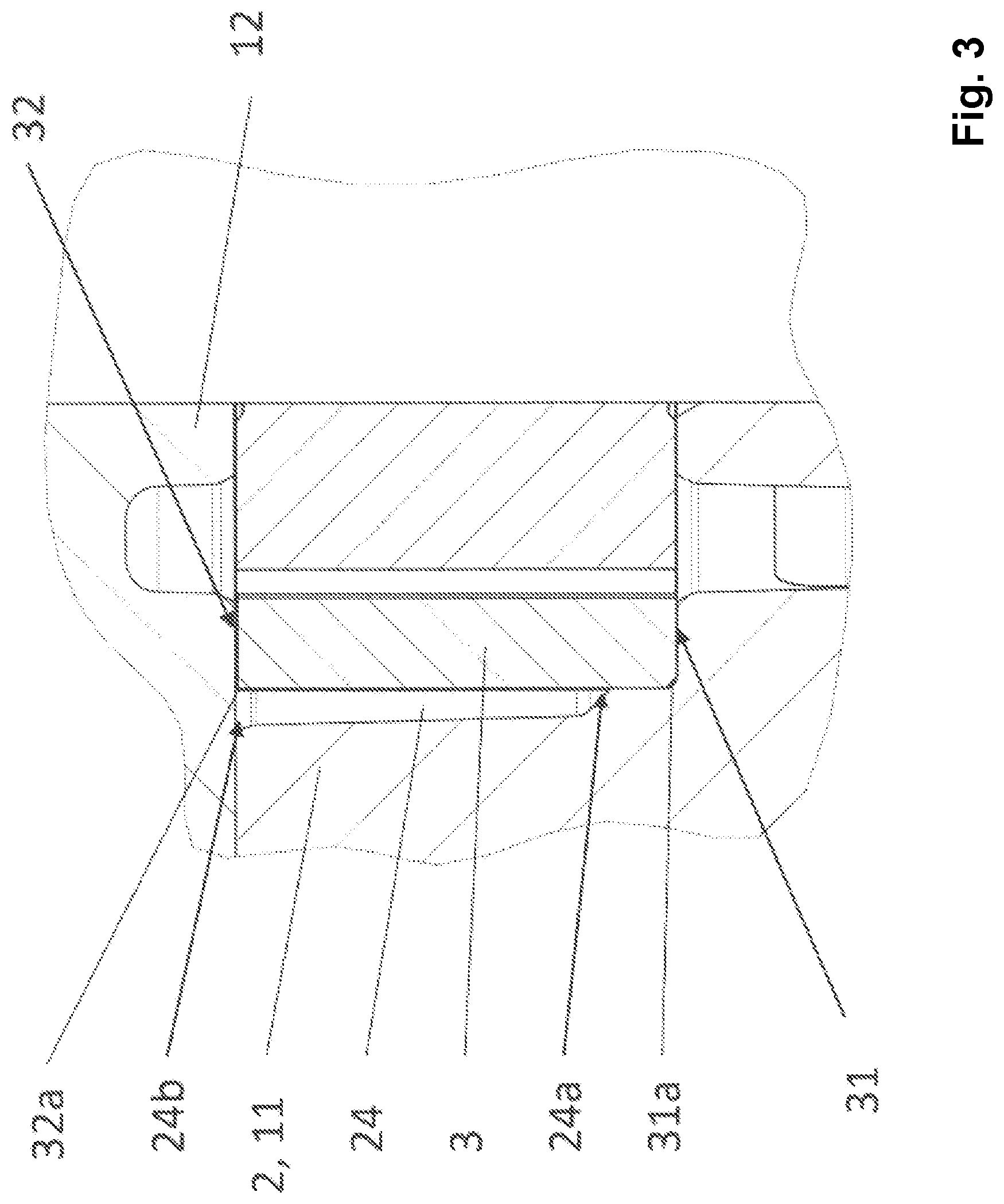 Patent US12104595 Figure 3 – Pressure pockets on the hollow wheel