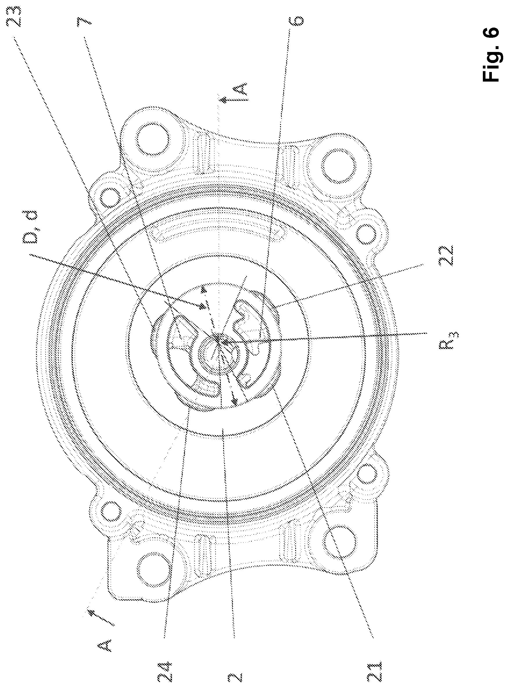 Patent US12104595 Figure 5 – Pressure pockets on the hollow wheel