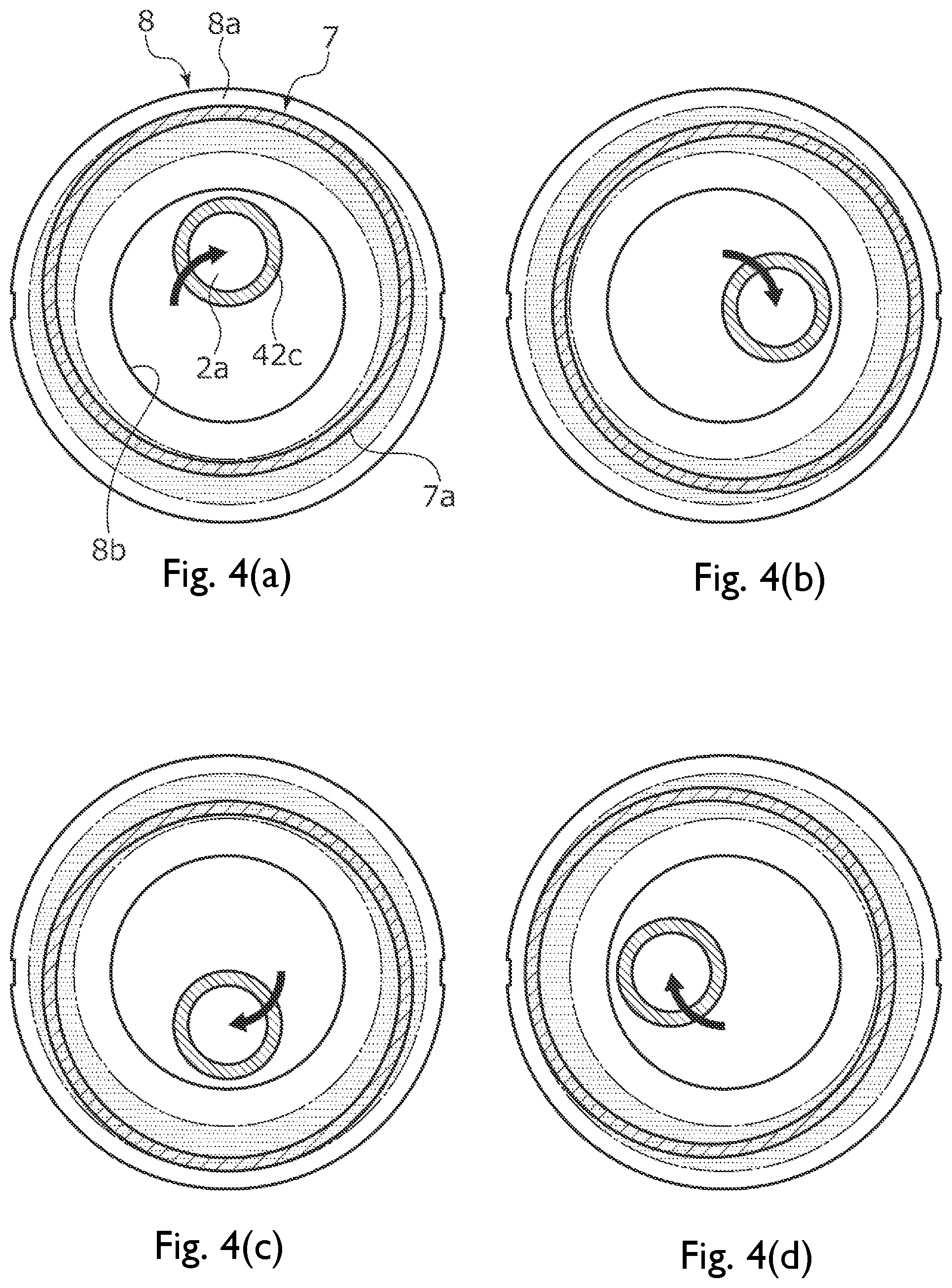 Patent US12104598 Figure 4 – Eccentric sliding assembly with a plurality of dynamic pressure generation mechanisms