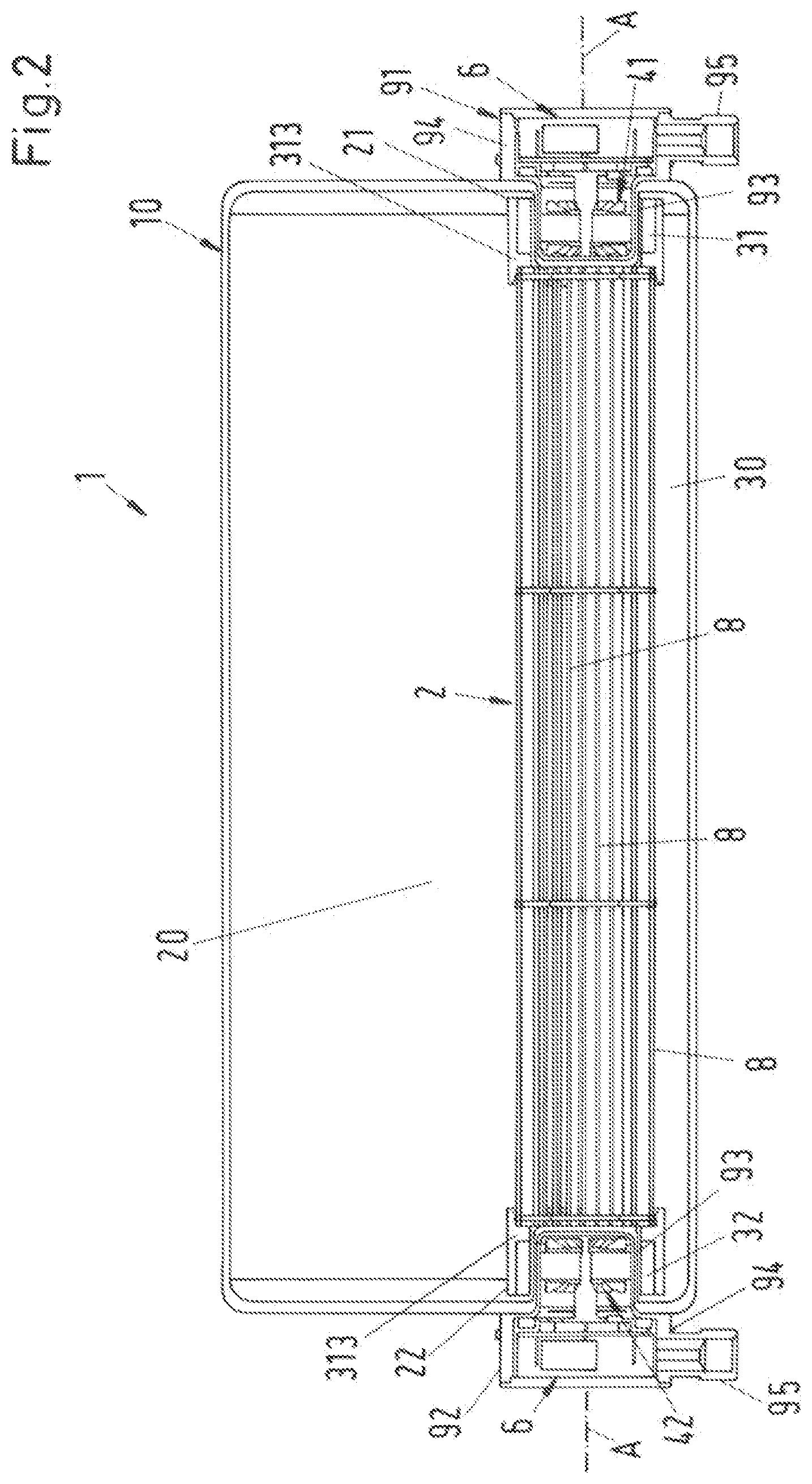 Patent US12104602 Figure 2 – Cross-flow fan